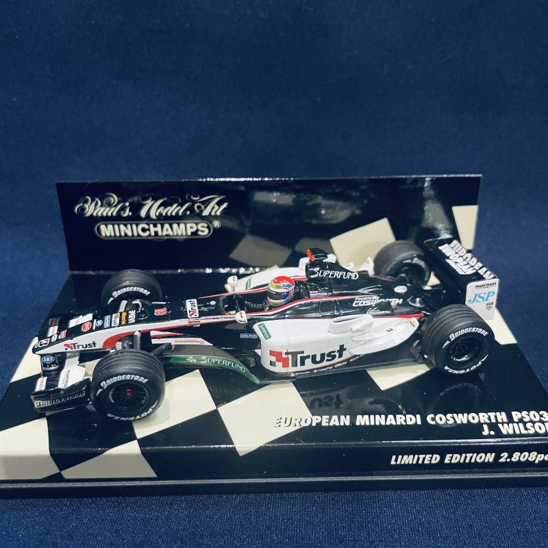 画像1: セカンドハンド品●PMA1/43 EUROPEAN MINARDI COSWORTH PS03 (J.ウイルソン）#18