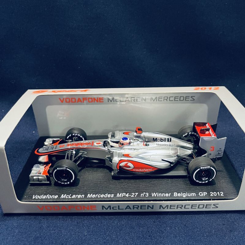 画像1: セカンドハンド品●SPARK1/43 VODAFONE McLAREN MERCEDES MP4-27 WINNER BELGIUM GP 2012 (J.バトン） #3