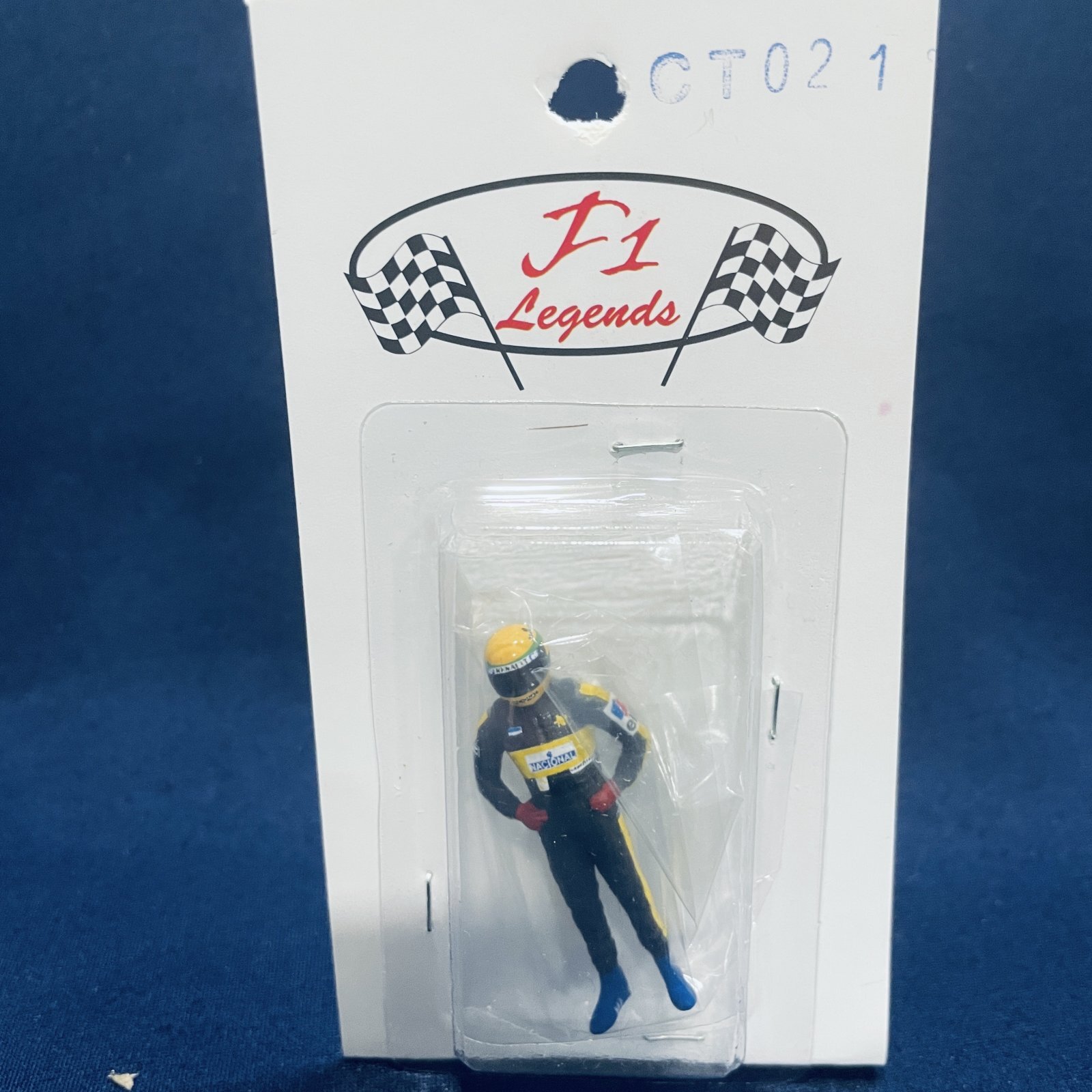 画像: 新品正規入荷品●SPARK1/43 LOTUS 97T WINNER BELGIUM GP 1985 (A.セナ）#12 ※セナ スタンディングフィギュアセット