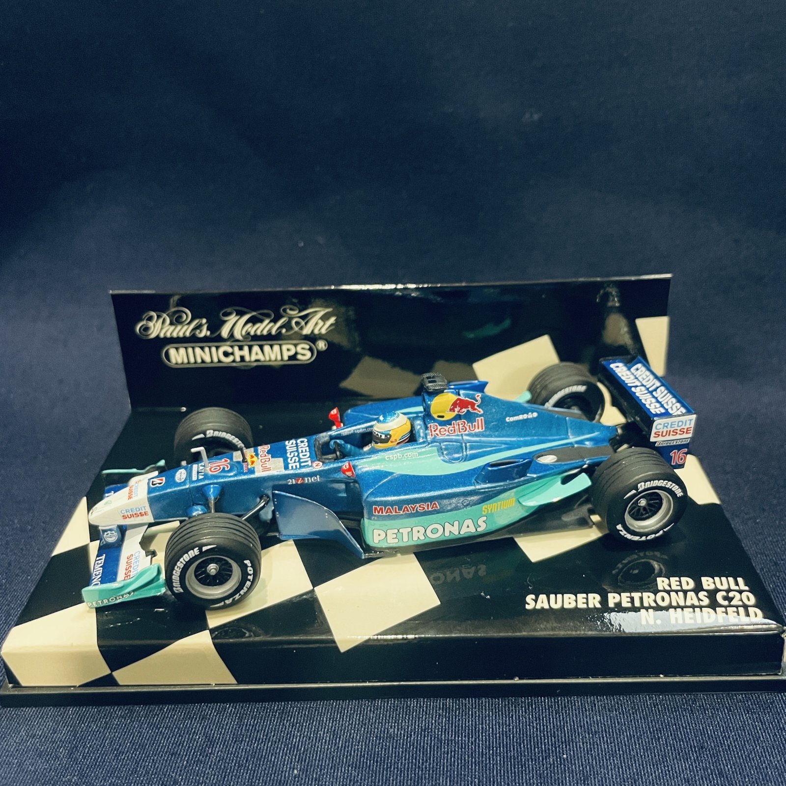 画像1: セカンドハンド品●PMA1/43 SAUBER PRETRONAS C20 (N.ハイドフェルド） #16