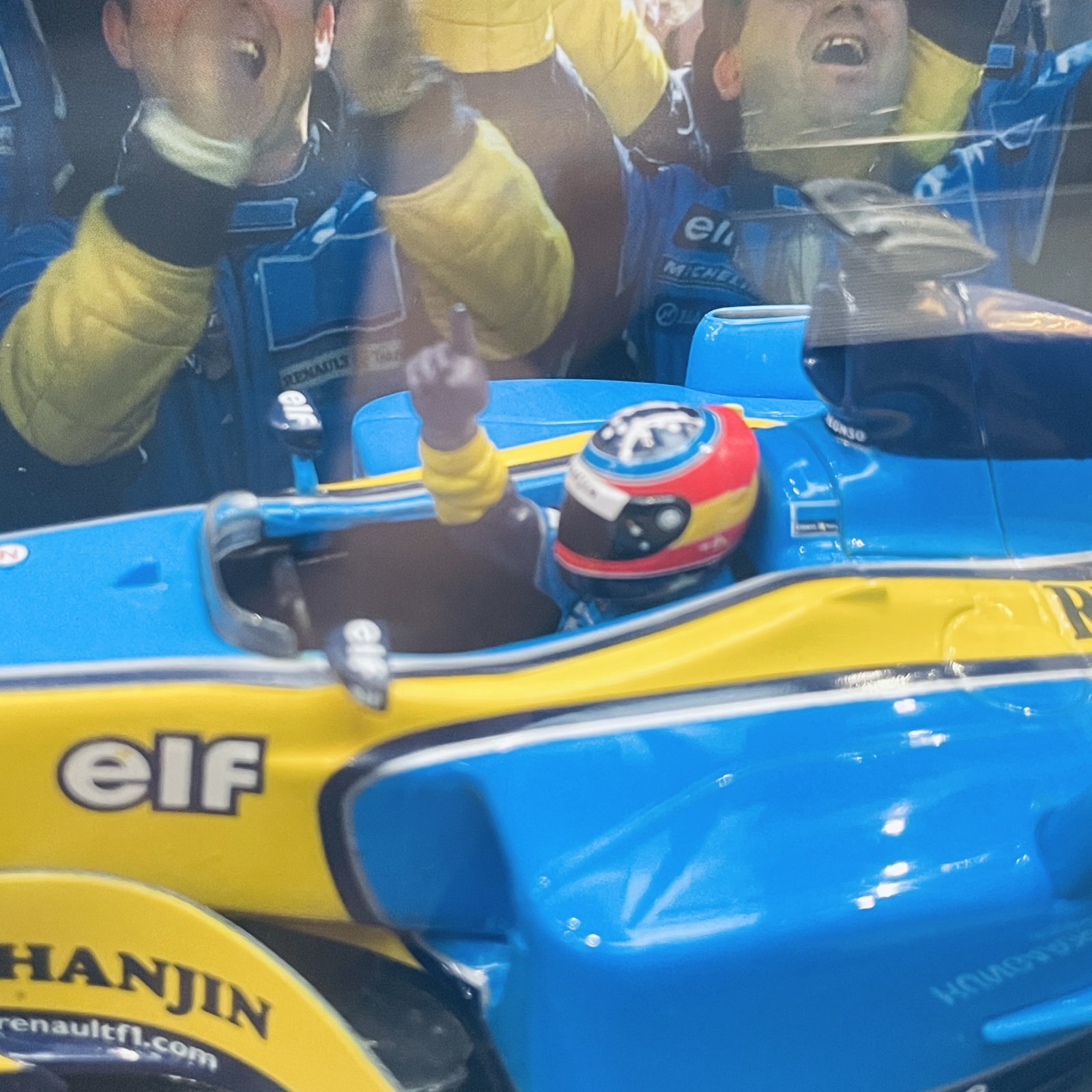 画像: セカンドハンド品●マテル1/18 RENAULT R23 1st WIN HUNGARY GP 2003 (F.アロンソ）#8