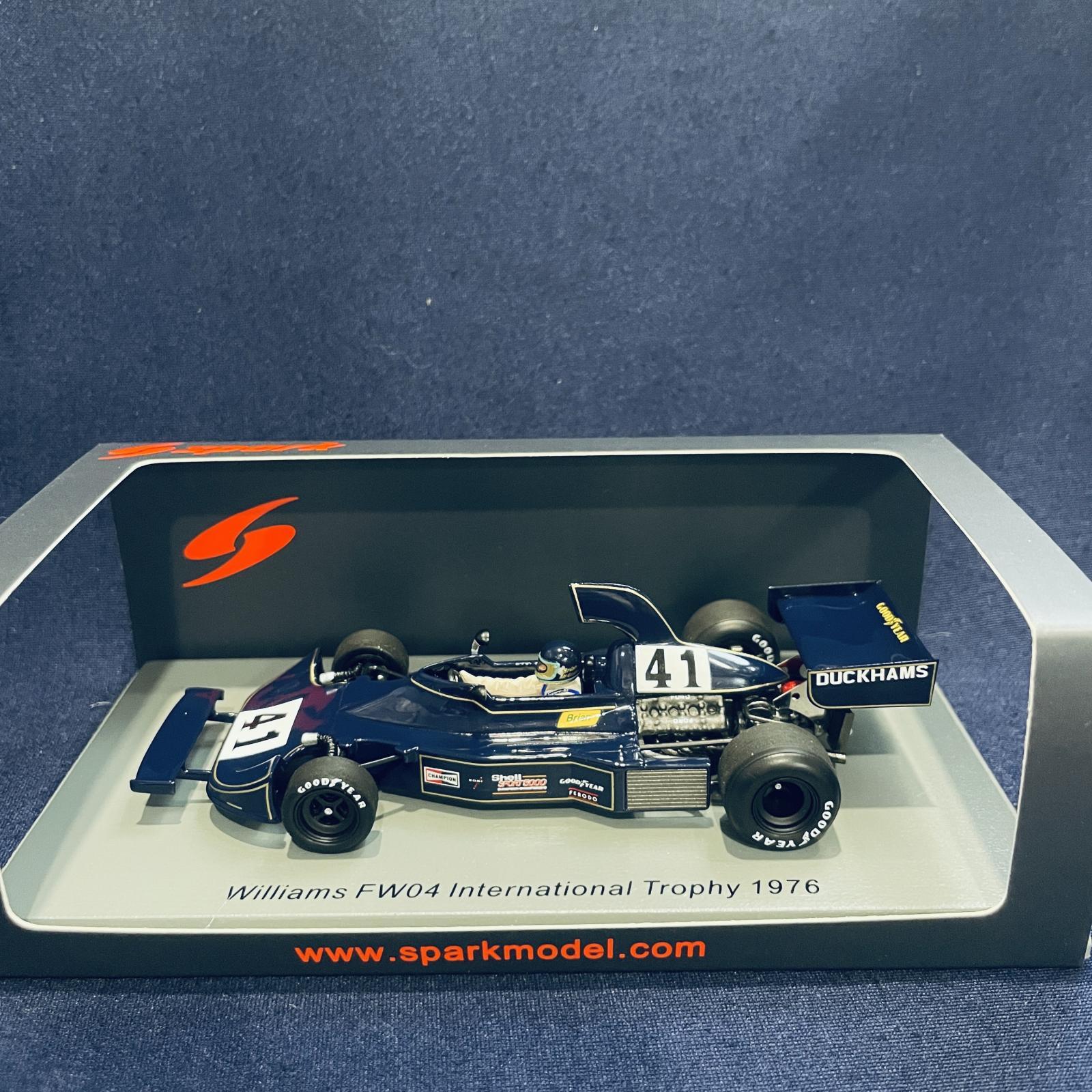 画像1: 新品正規入荷品●SPARK1/43 WILLIAMS FW04 INTERNATIONAL TROPHY 1976 (B.Mc GUIRE)　#41 