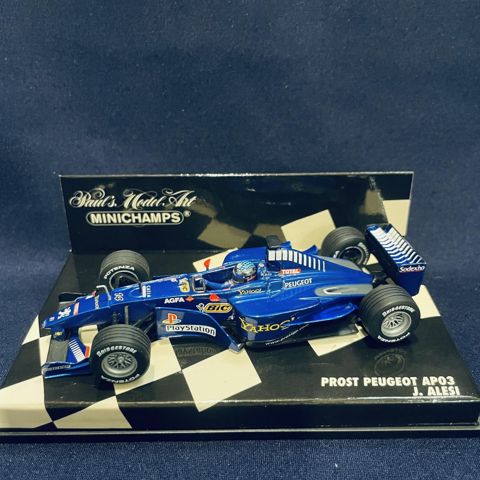 画像1: セカンドハンド品●PMA1/43 PROST PEUGEOT AP03 (J.アレジ）#14