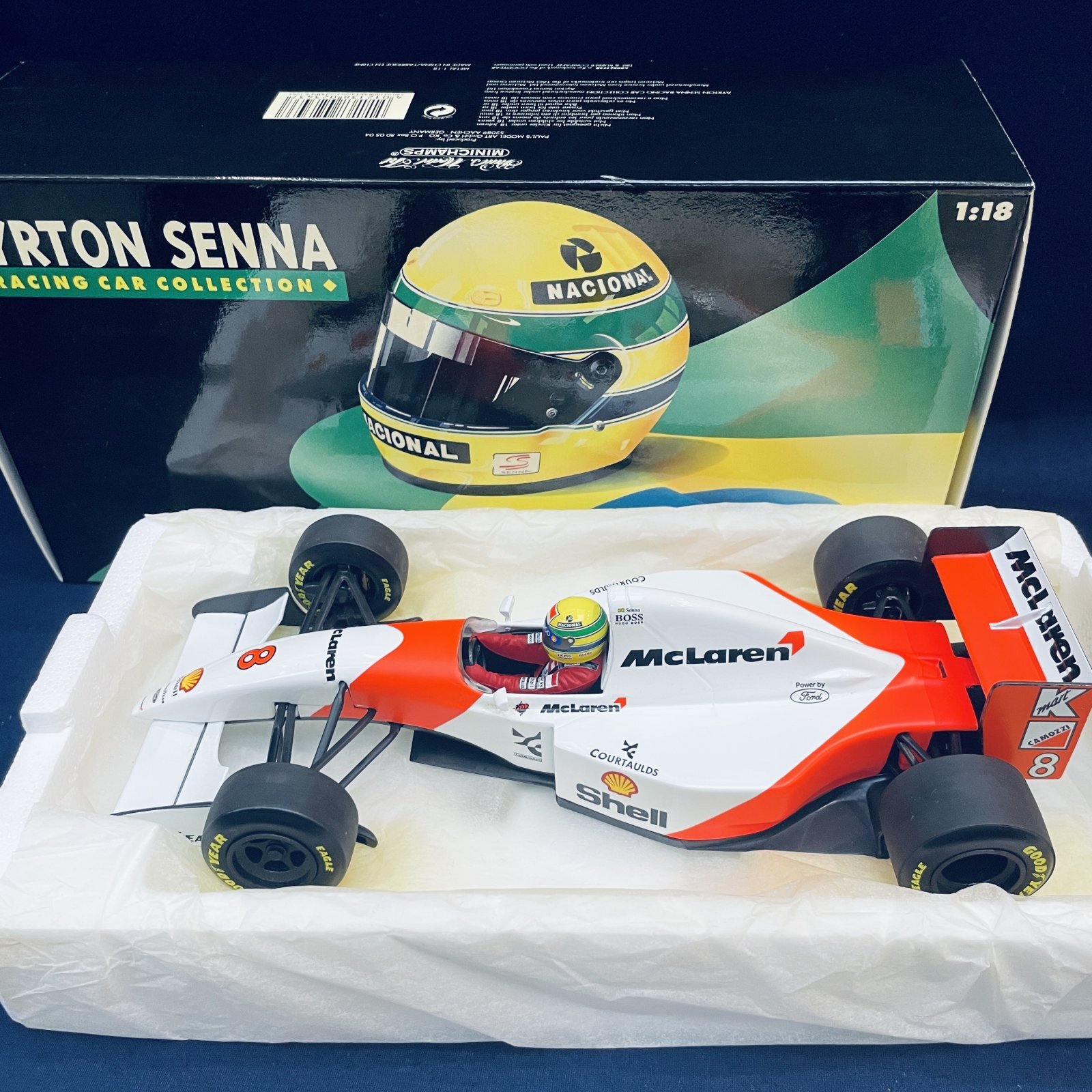 画像1: セカンドハンド品●セナコレ●PMA1/18 McLAREN HONDA MP4/8 (A.セナ）1993 #1