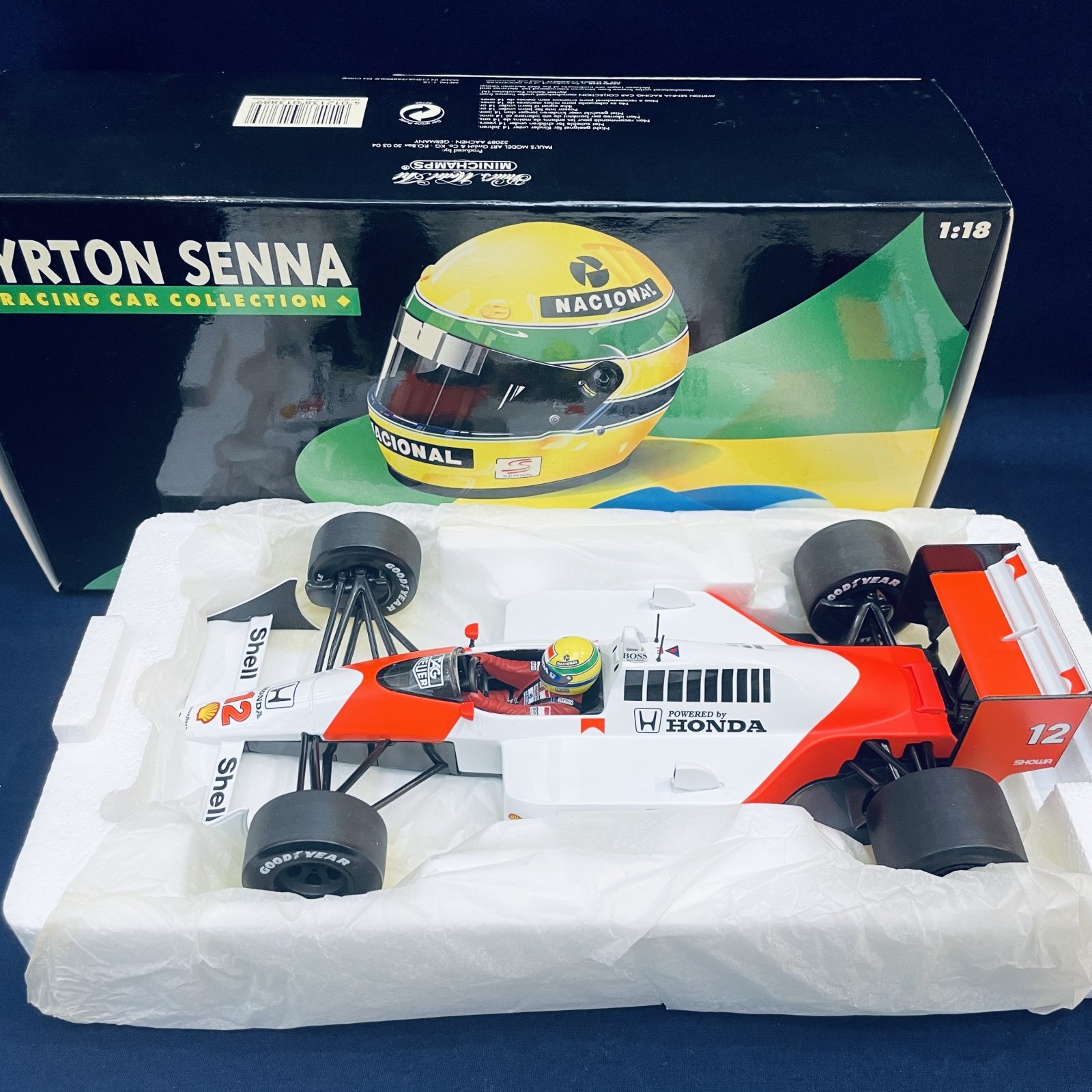 画像1: セカンドハンド品●セナコレ●PMA1/18 McLAREN HONDA MP4/4 (A.セナ）1988 #12