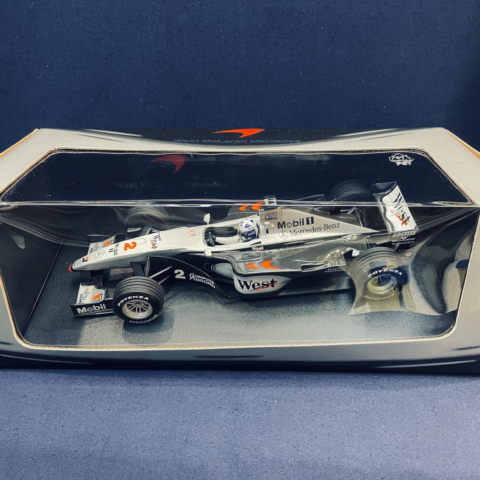 画像1: セカンドハンド品●PMA 1/18 チーム別注品 McLAREN MERCEDES MP4-14 (D.クルサード）1999 #2 ※純正たばこ仕様※