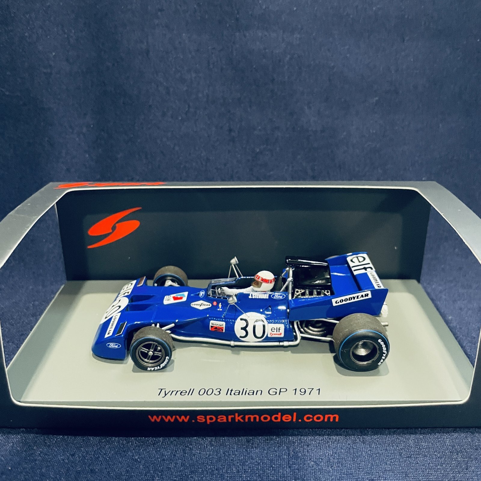 画像1: 新品正規入荷品●SPARK1/43 TYRRELL 003 ITALIAN GP 1971 (J.STEWART) #30