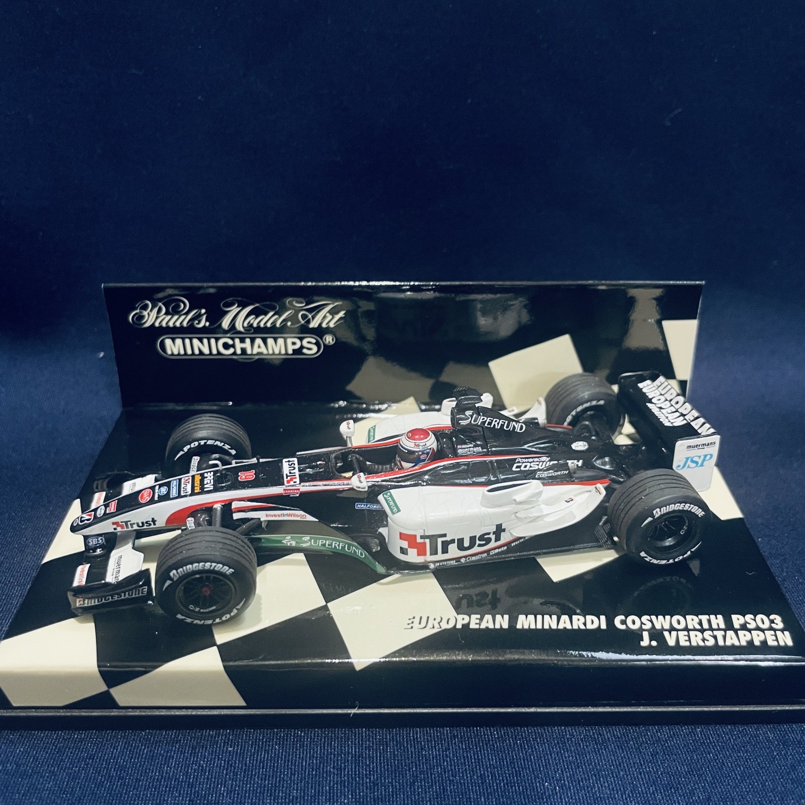 画像1: セカンドハンド品●PMA1/43 EUROPEAN MINARDI COSWORTH PS03 (J.フェルスタッペン）#19