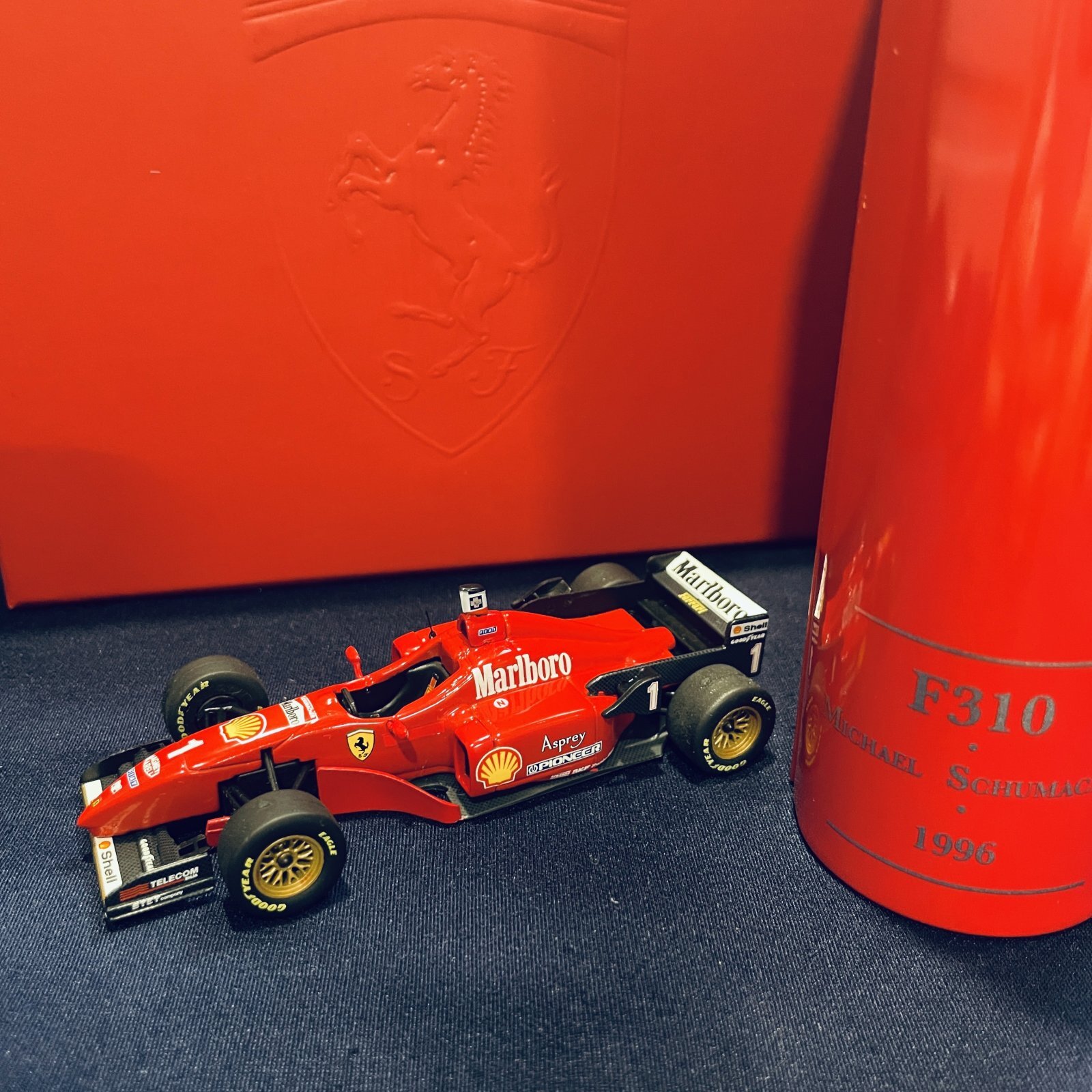 画像: セカンドハンド品●タバコカスタム品●ixo 1/43 FERRARI F310 (M.シューマッハ）#1