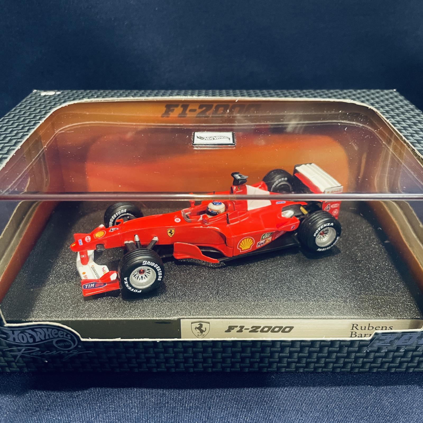 画像1: セカンドハンド品●マテル 1/43 FERRARI F1-2000 (R.バリチェロ）#4