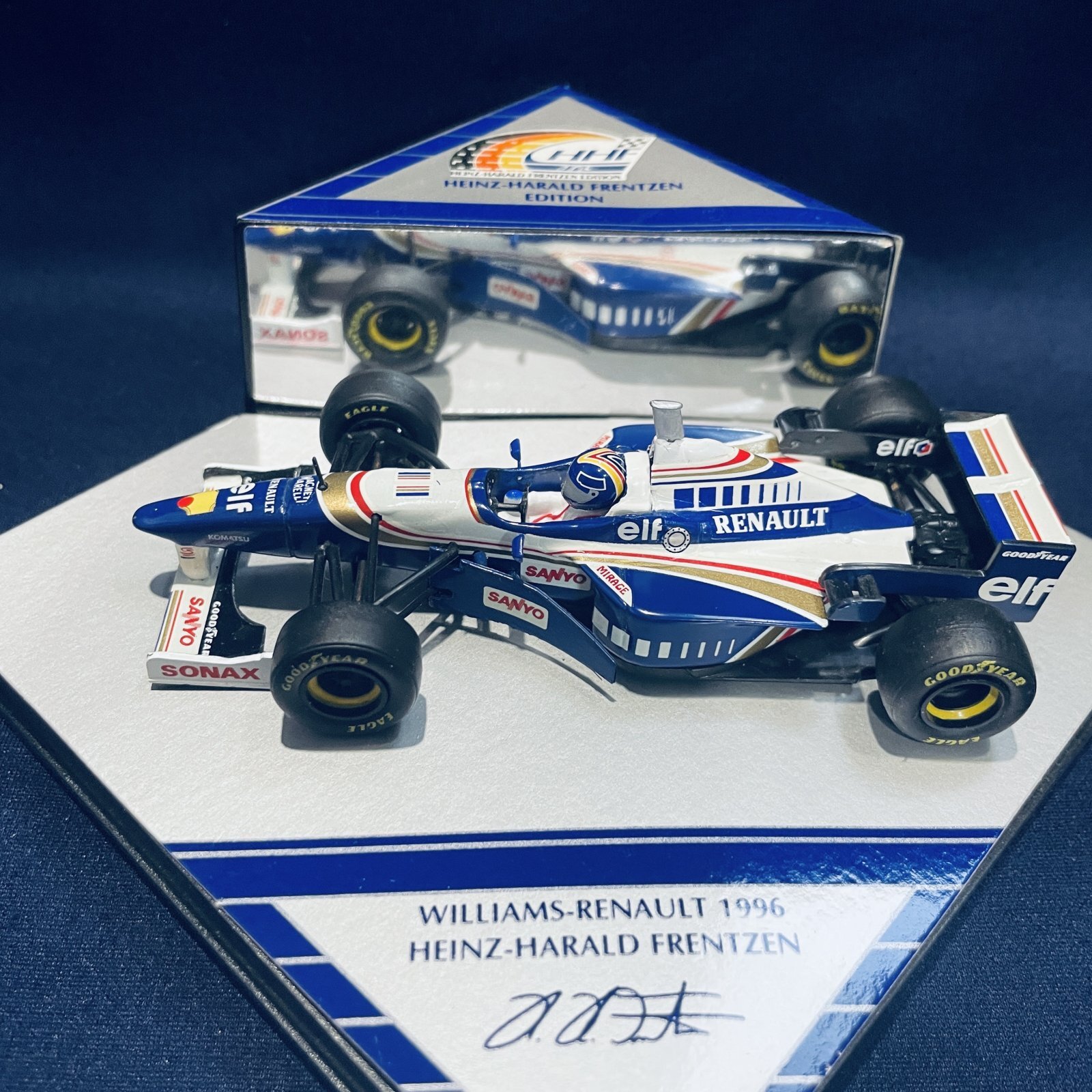 画像1: セカンドハンド品●ONYX 1/43 WILLIAMS RENAULT 1995 TEST CAR（H.H.フレンツェン）