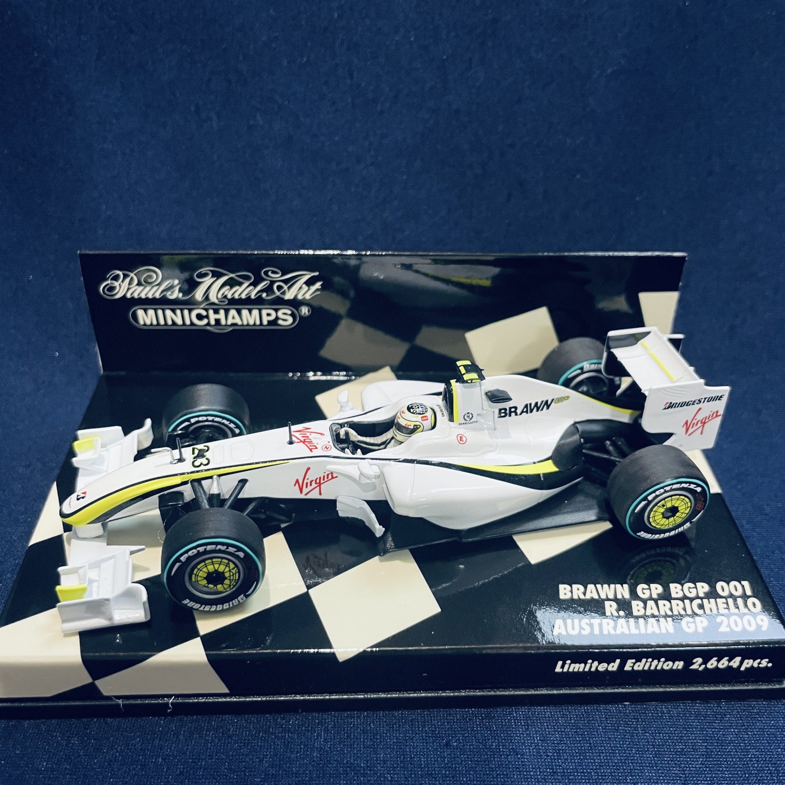 画像1: セカンドハンド品●PMA1/43 BRAWN GP BGP 001 AUSTRALIAN GP 2009 （R.バリチェロ）#23