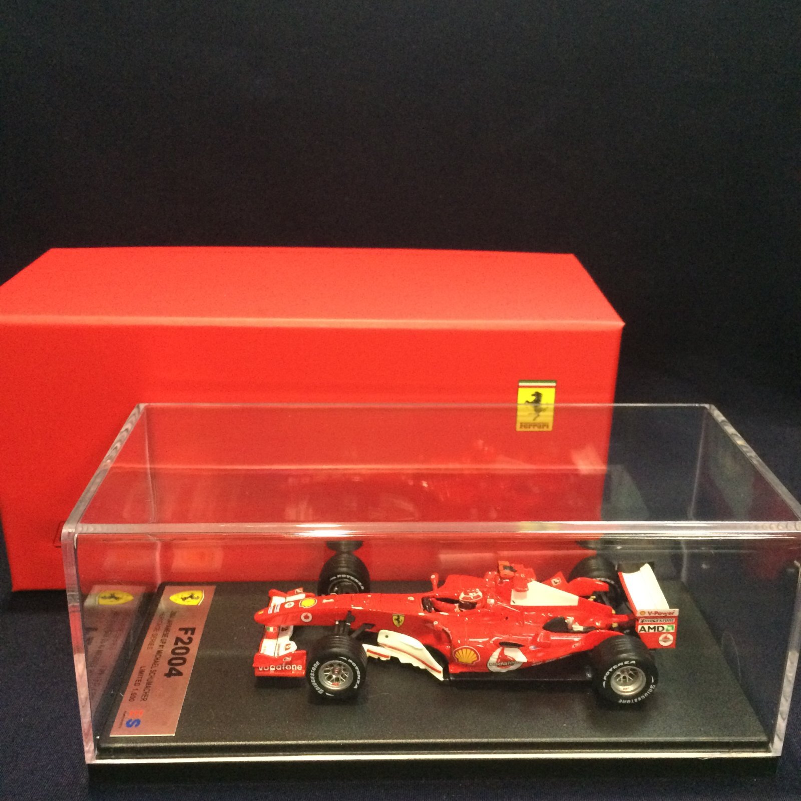 画像1: セカンドハンド品●ユーロスポーツ別注●LOOKSMART 1/43 FERRARI F2004 JAPANESE GP 2004 (M.シューマッハ）#1