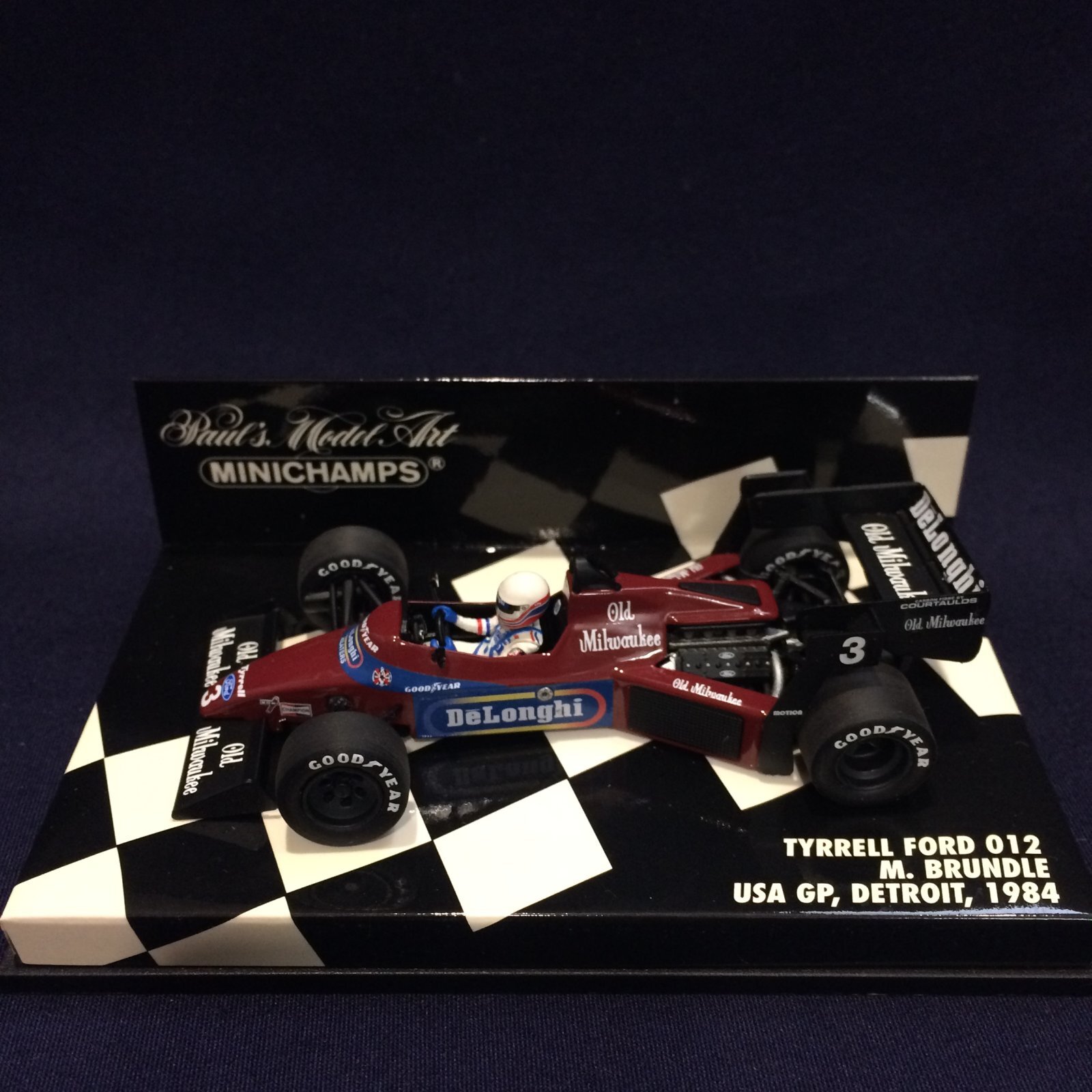 画像1: セカンドハンド品●PMA1/43 TYRRELL FORD 012 USA GP 1984 (M.BRUNDLE) #3