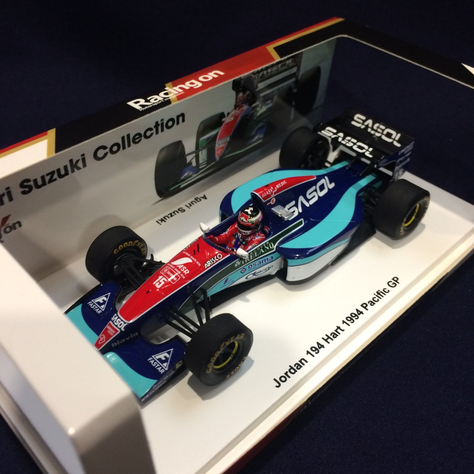 画像: 新品特別入荷品●Racing on別注●SPARK1/43 JORDAN HART 194 PACIFIC GP 1994 (鈴木亜久里）#15