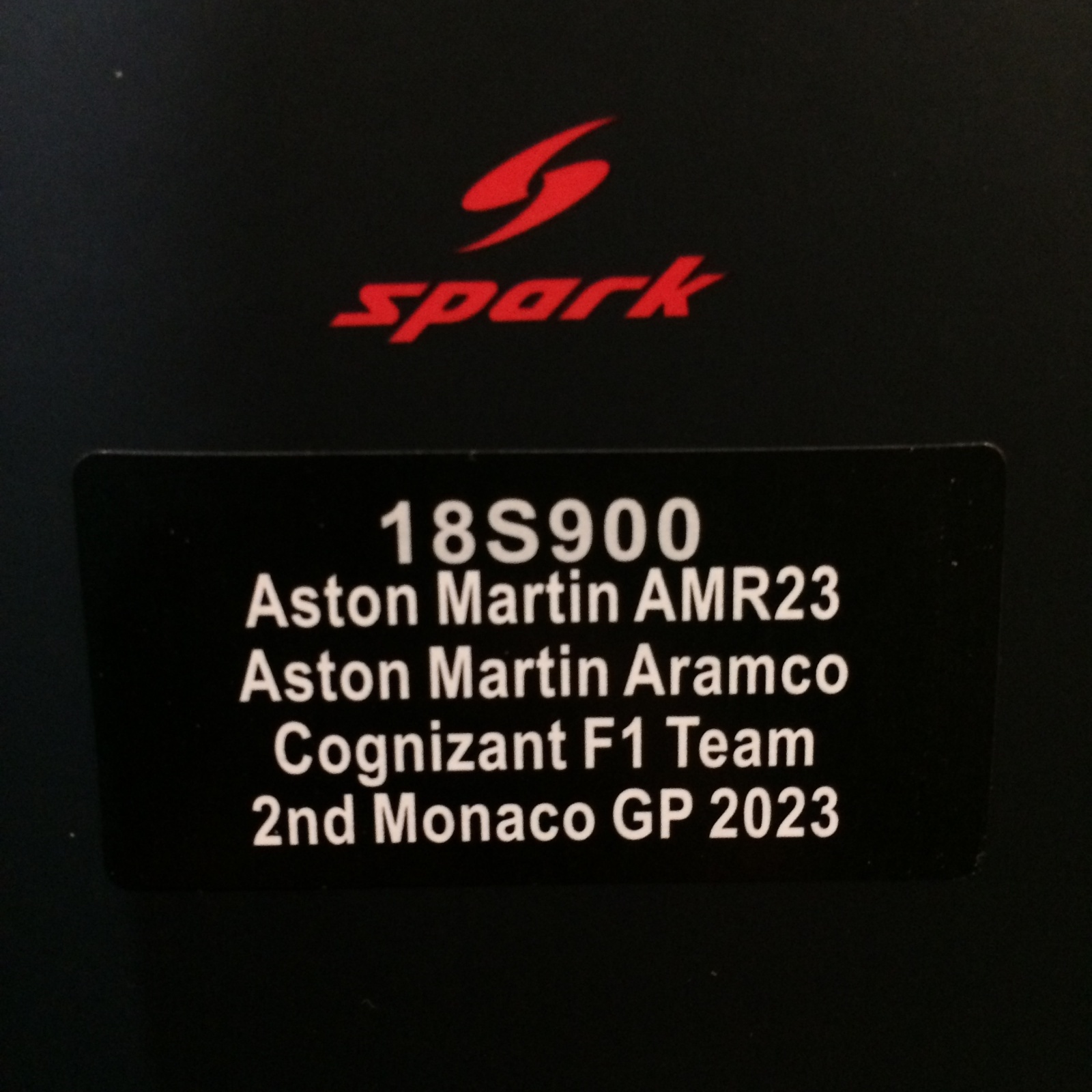 画像: 新品正規入荷品●SPARK1/18 ASTON MARTIN AMR23 2nd MONACO GP (F.アロンソ）#14