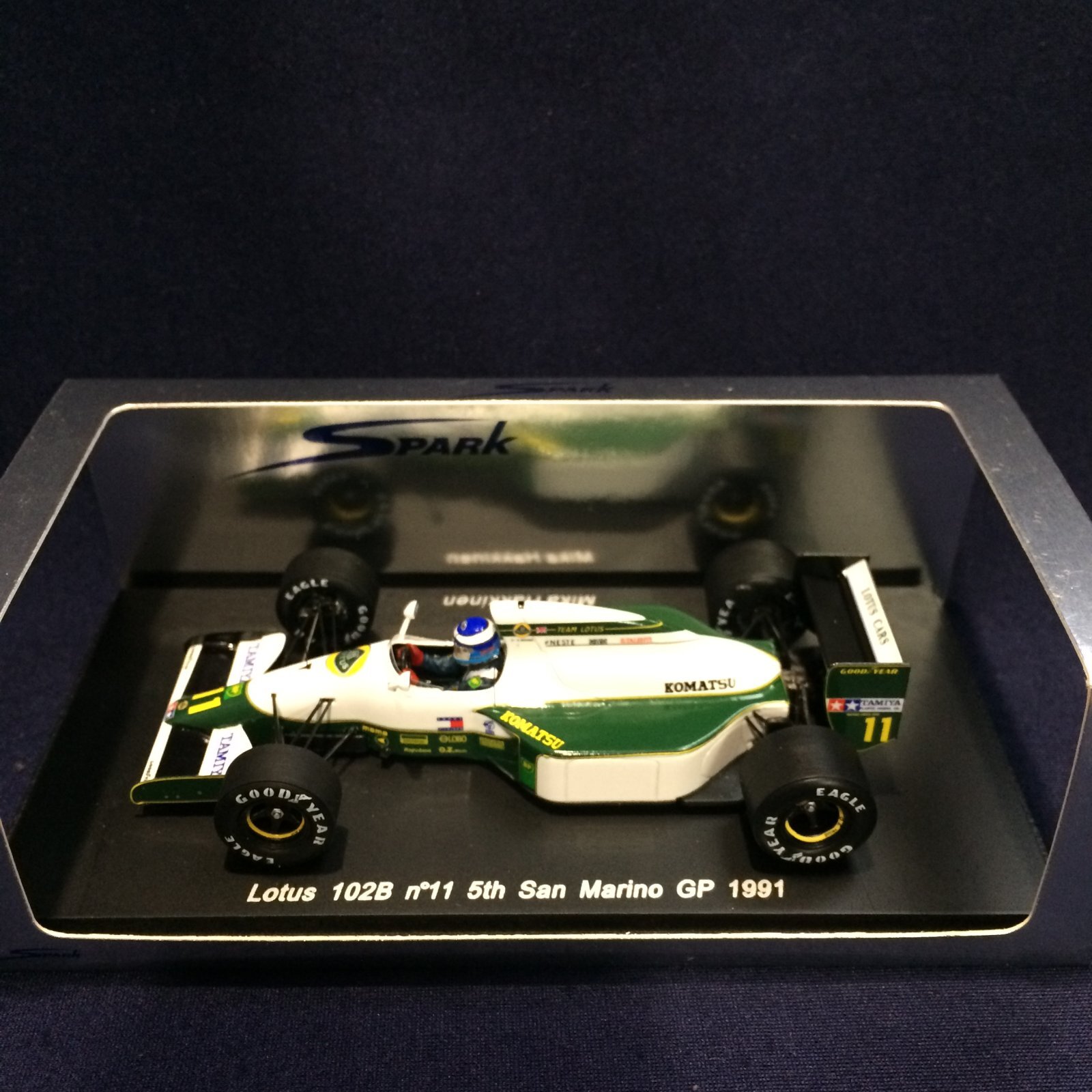 画像1: セカンドハンド品●SPARK 1/43 LOTUS 102B 5th SAN MARINO GP 1991 (M.ハッキネン）#11