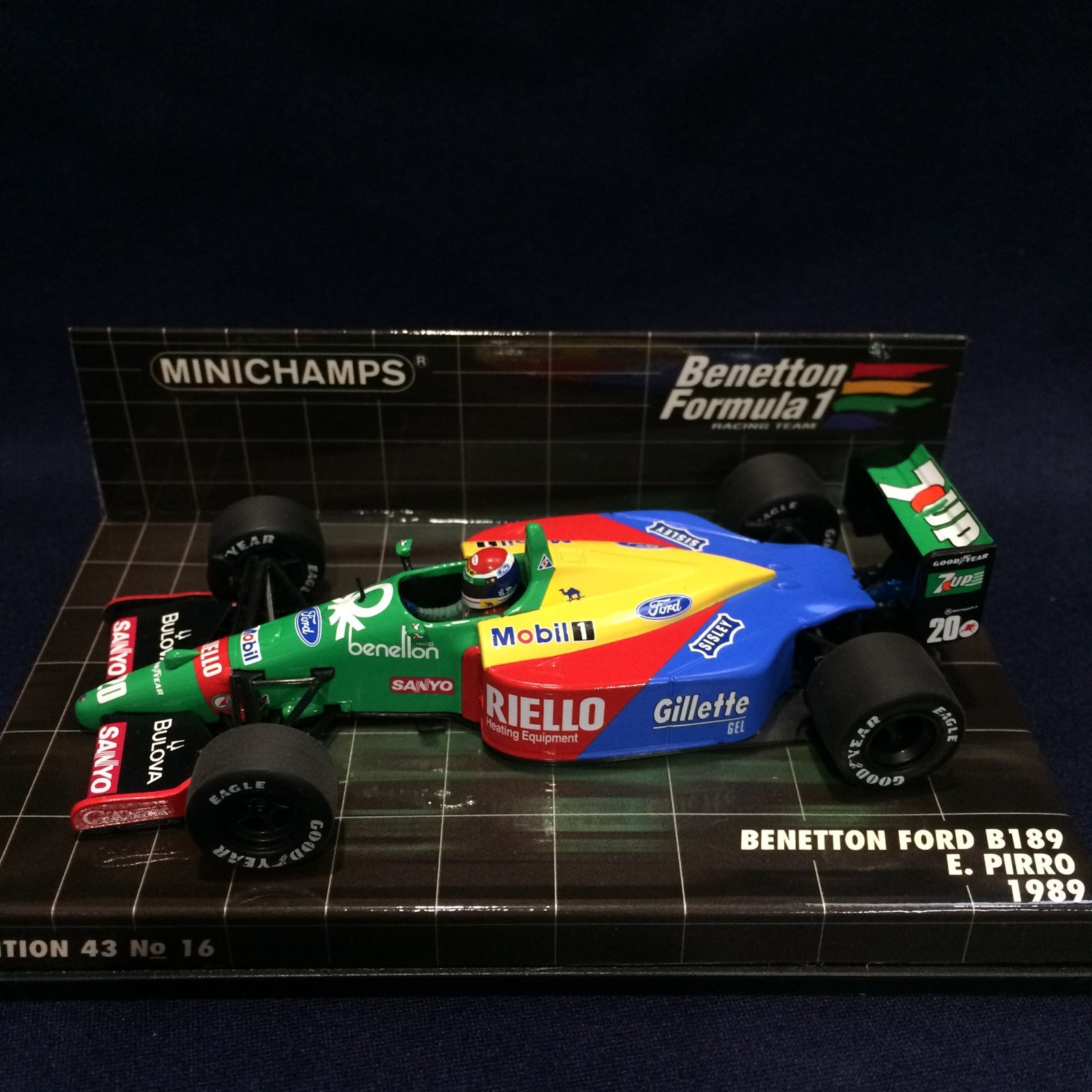 画像1: セカンドハンド品●PMA1/43 BENETTON FORD B189 (E.PIRRO) #20