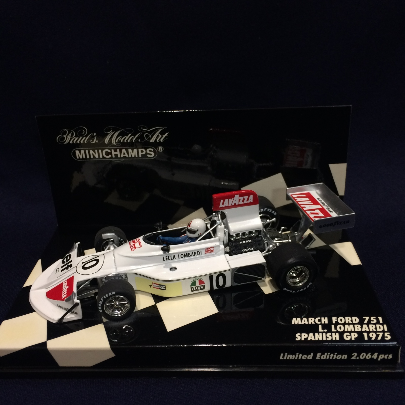 画像1: セカンドハンド品●PMA1/43 MARCH 751 SPANISH GP 1975 (L.LOMBARDI) #10