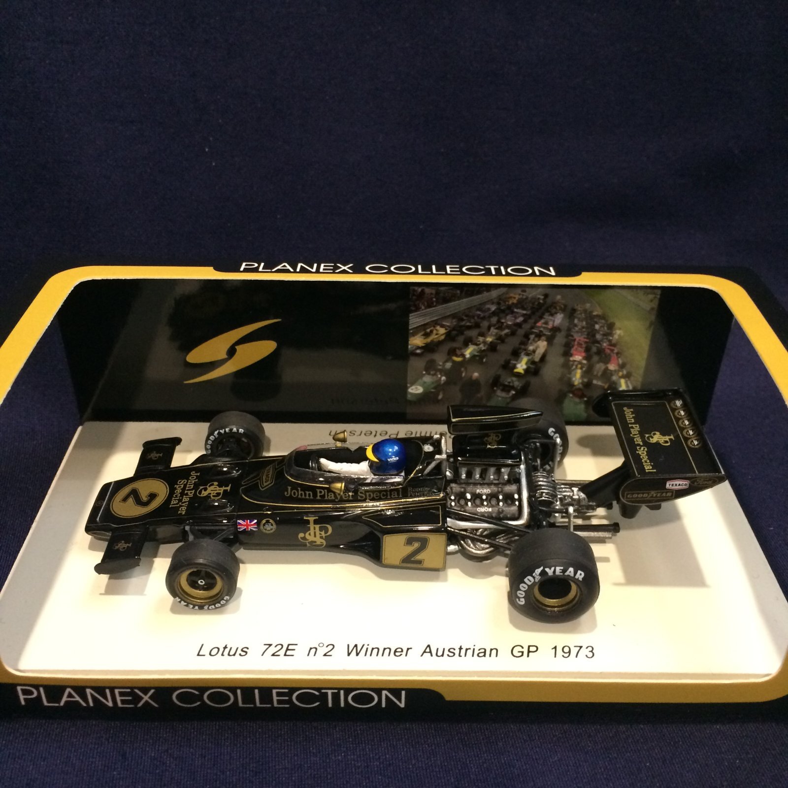 画像1: セカンドハンド品●PLANEX別注●PMA1/43 LOTUS 72E WINNER AUSTRIAN GP 1973 (R.ピーターソン）#2