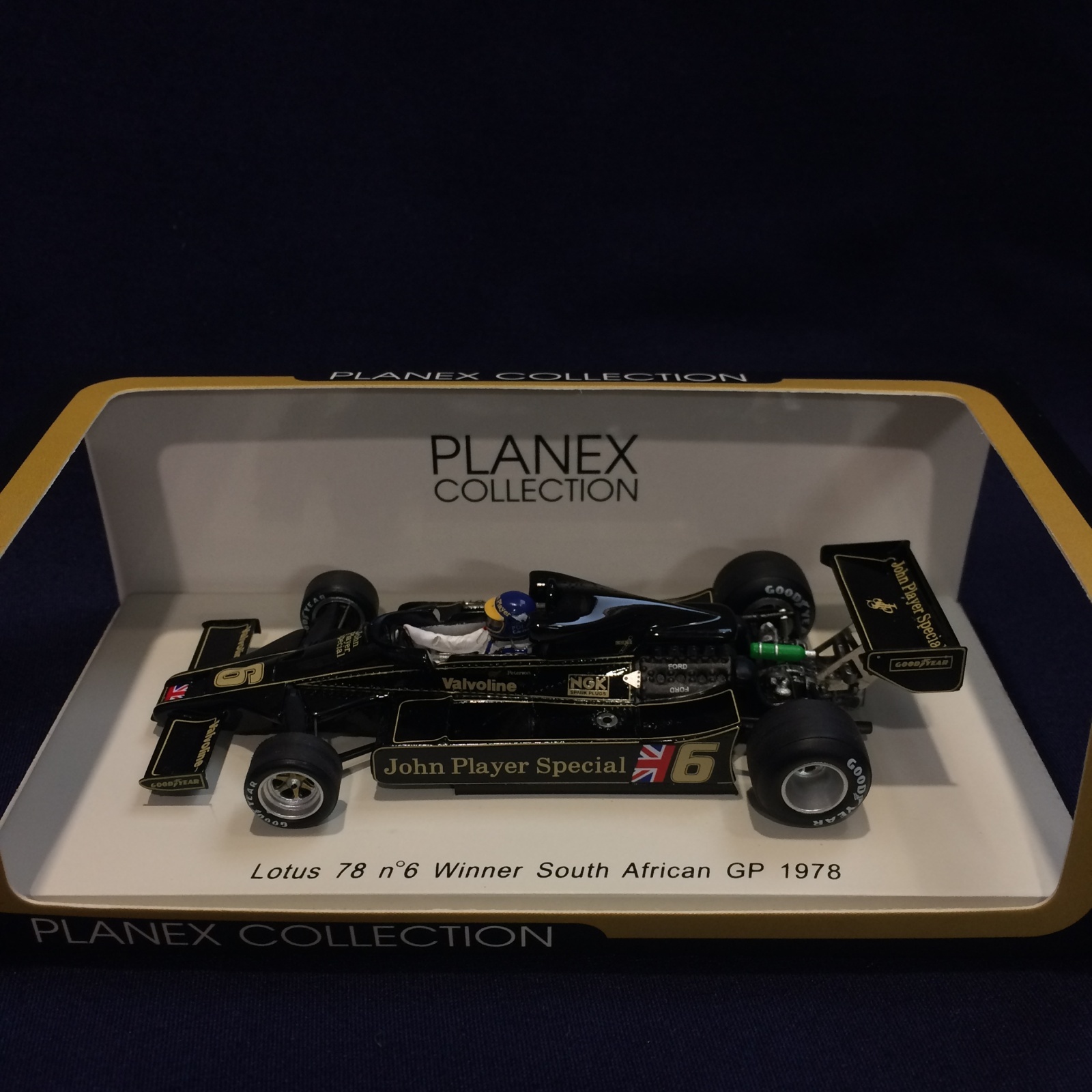 画像1: セカンドハンド品●PLANEX別注●PMA1/43 LOTUS 78 WINNER SOUTH AFRICAN GP 1978 (R.ピーターソン）#6