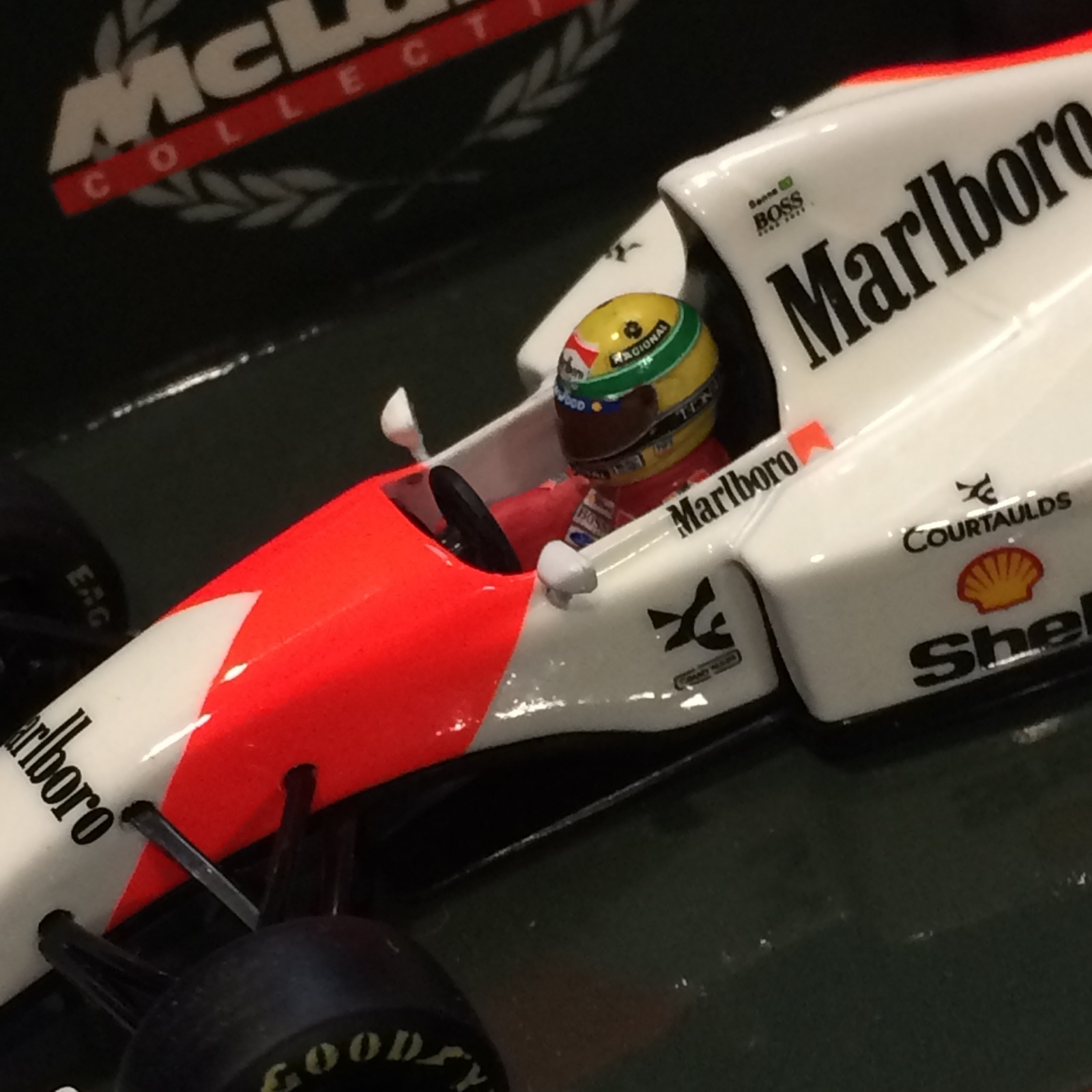 画像: セカンドハンド品●ハイグレードカスタム品●PMA1/43 McLAREN FORD MP4/8 (A.セナ）#8