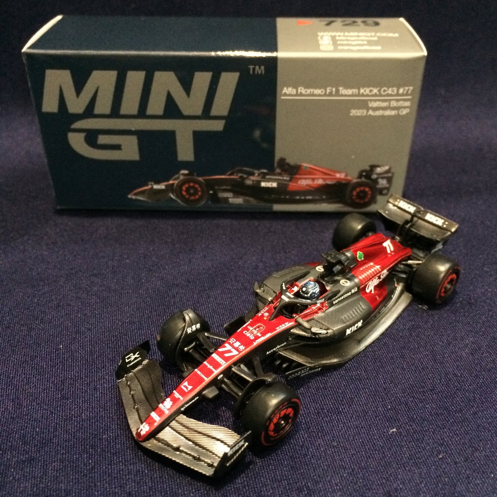 画像1: 新品正規入荷品●TSMMODEL 1/64 ALFA ROMEO F1 C43 AUSTRALIAN GP 2023 (V.ボッタス）#77