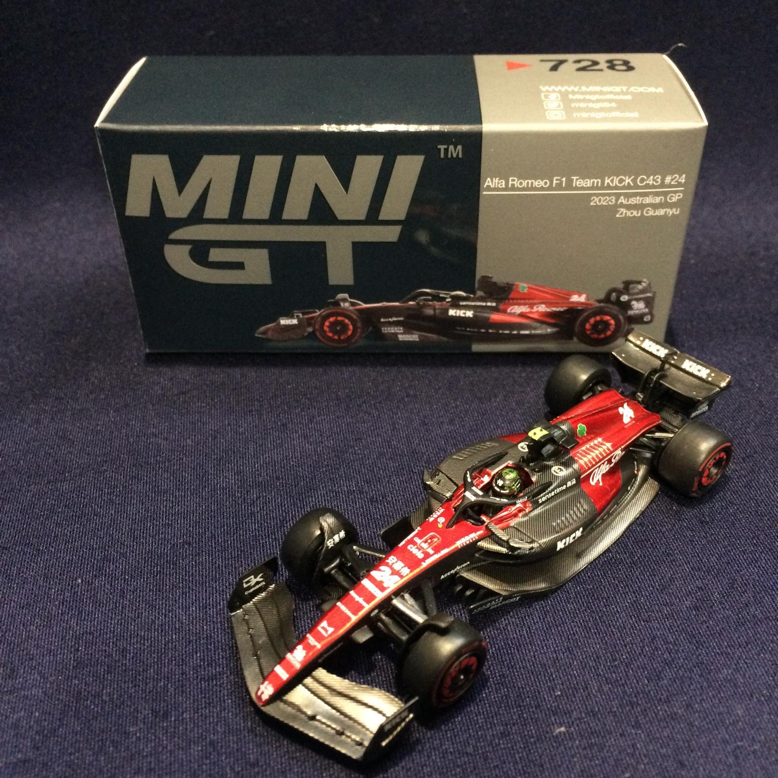 画像1: 新品正規入荷品●TSMMODEL 1/64 ALFA ROMEO F1 C43 AUSTRALIAN GP 2023 周冠宇（ジョウ・グアンユー）#24