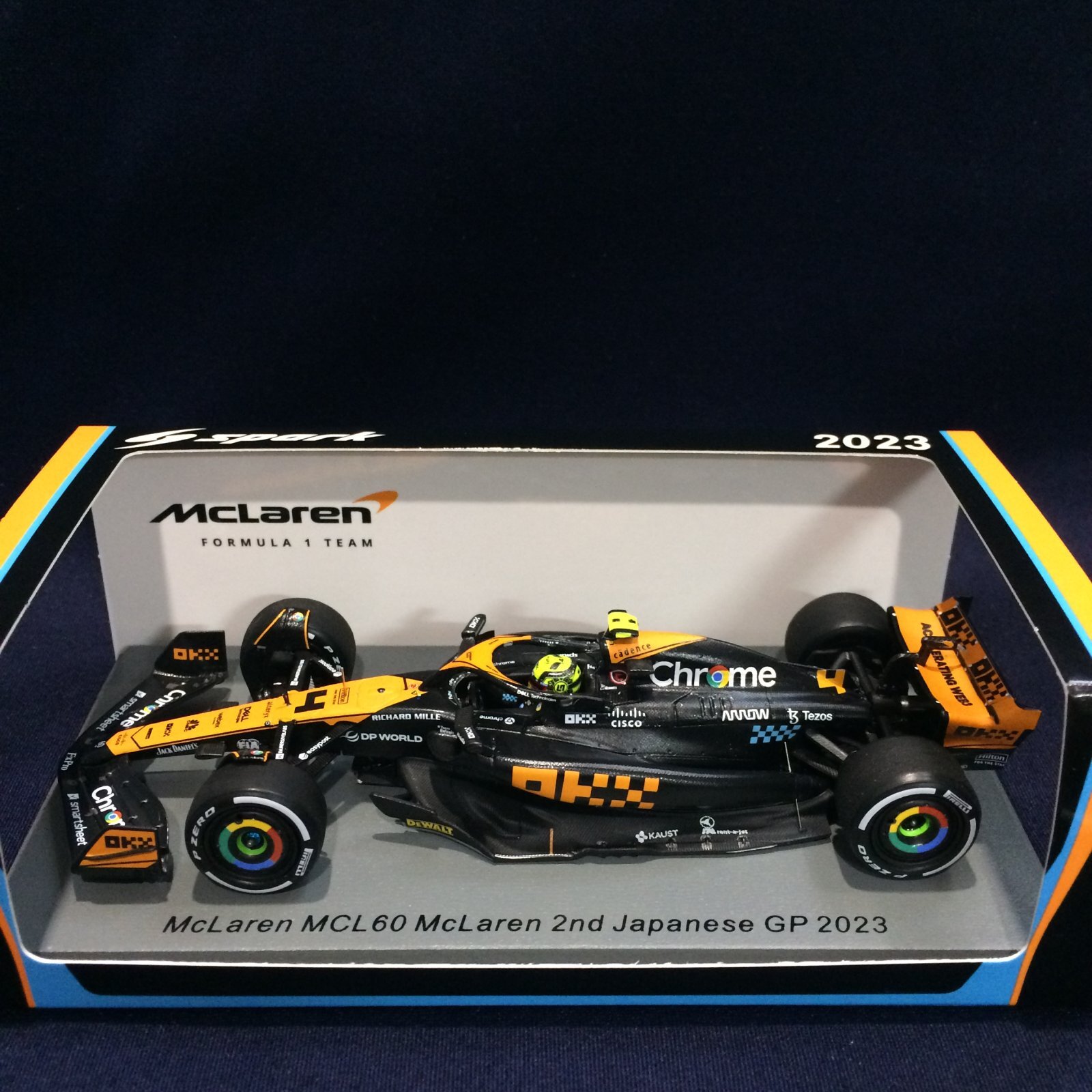 画像1: 新品正規入荷品●SPARK1/43 McLAREN MCL60 2nd JAPANESE GP 2023 (L.ノリス）#4