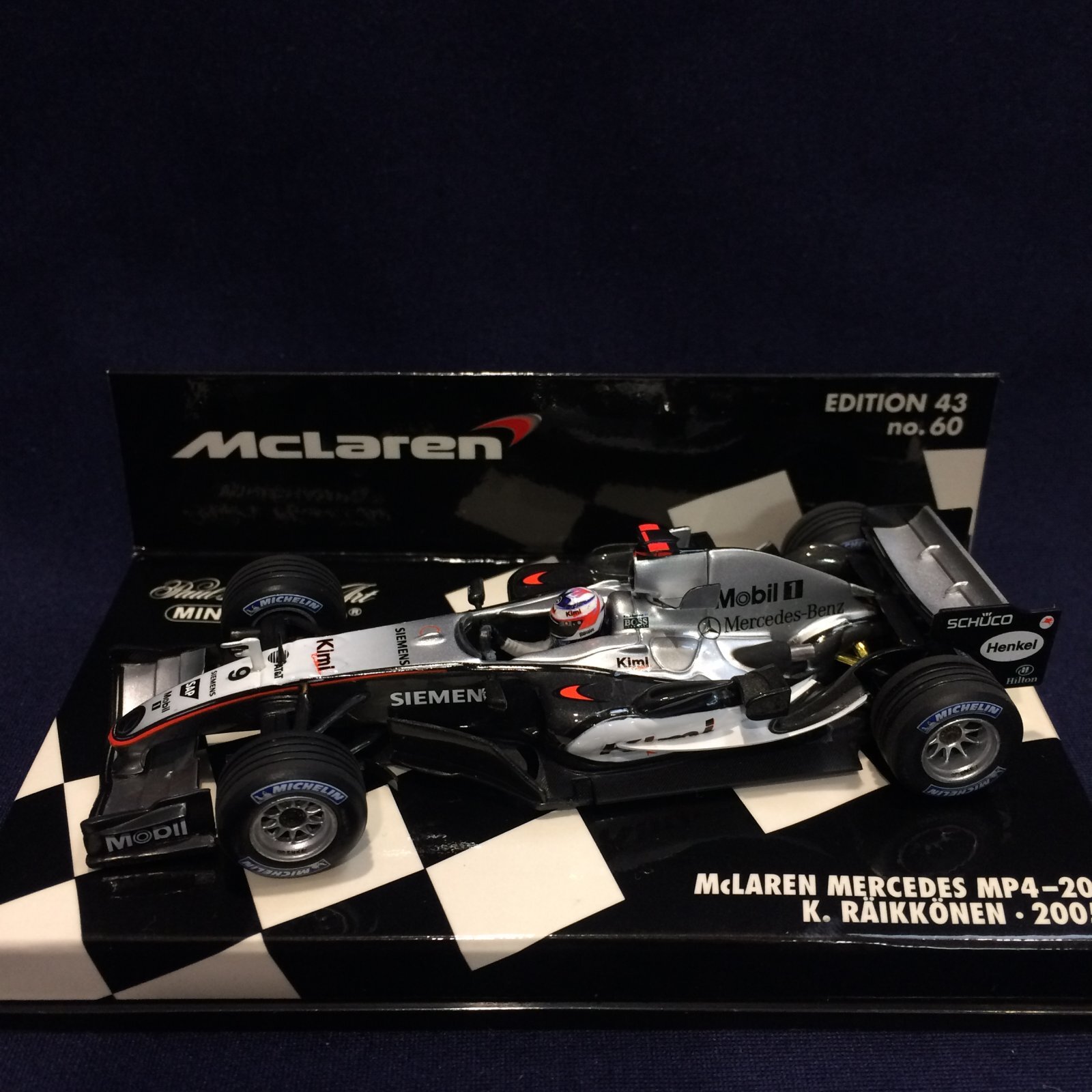 画像1: セカンドハンド品●PMA1/43 McLAREN MERCEDES MP4-20 (K.ライコネン）#9 