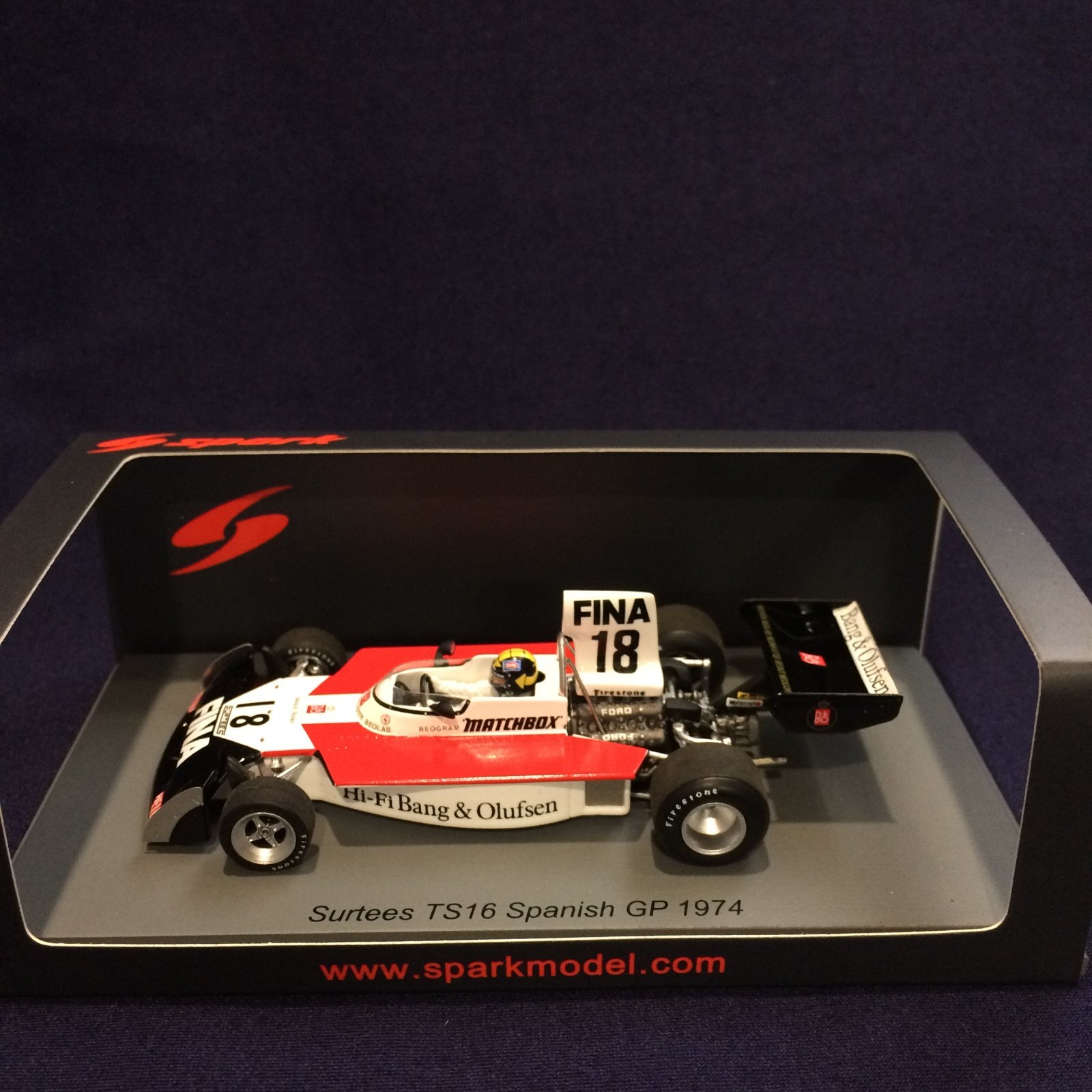 画像1: 新品正規入荷品●SPARK1/43 SURTEES TS16 SPANISH GP 1974 （C.PACE) #18