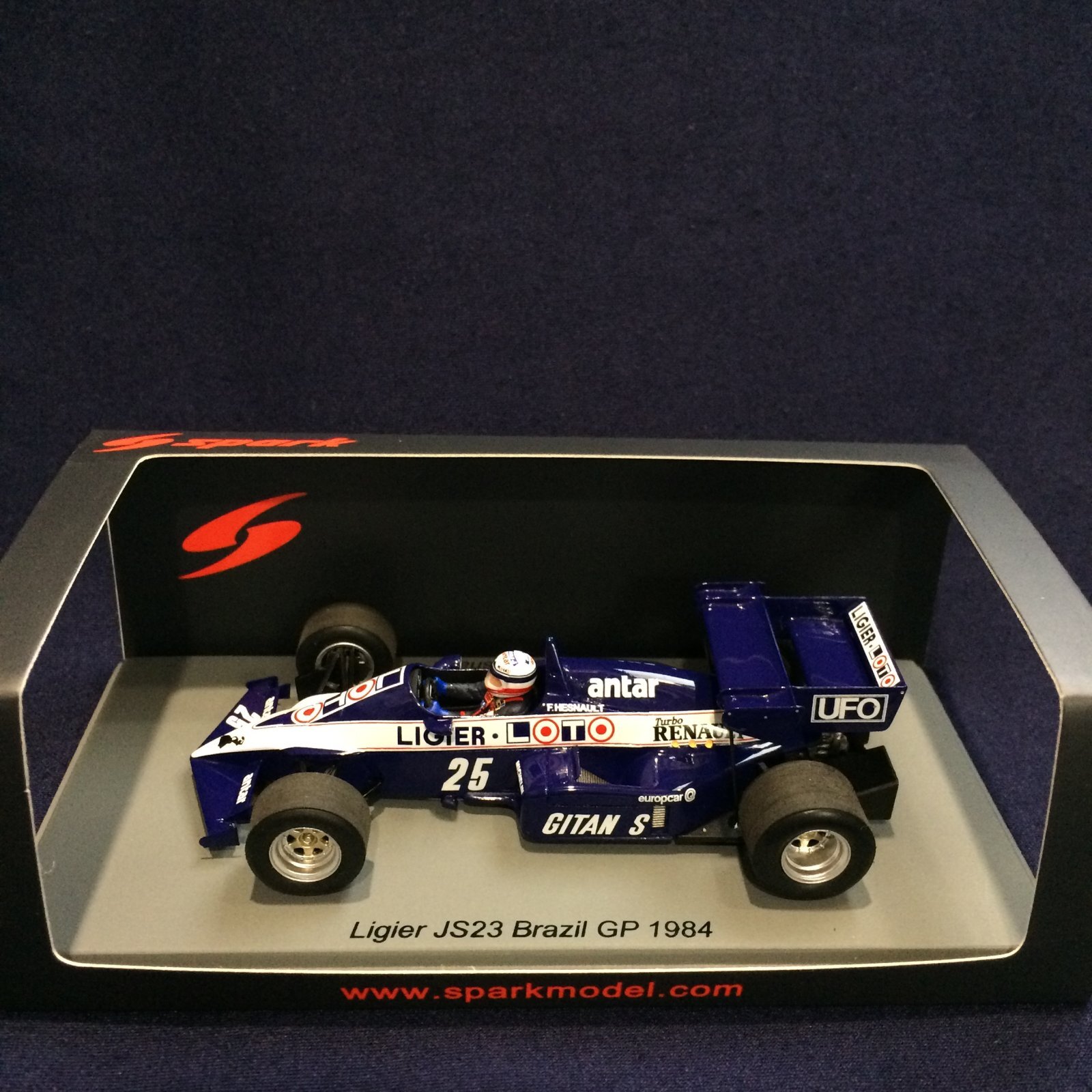 画像1: 新品正規入荷品●SPARK1/43 LIGIER JS23 BRAZIL GP 1984 (F.HESNAULT) #25