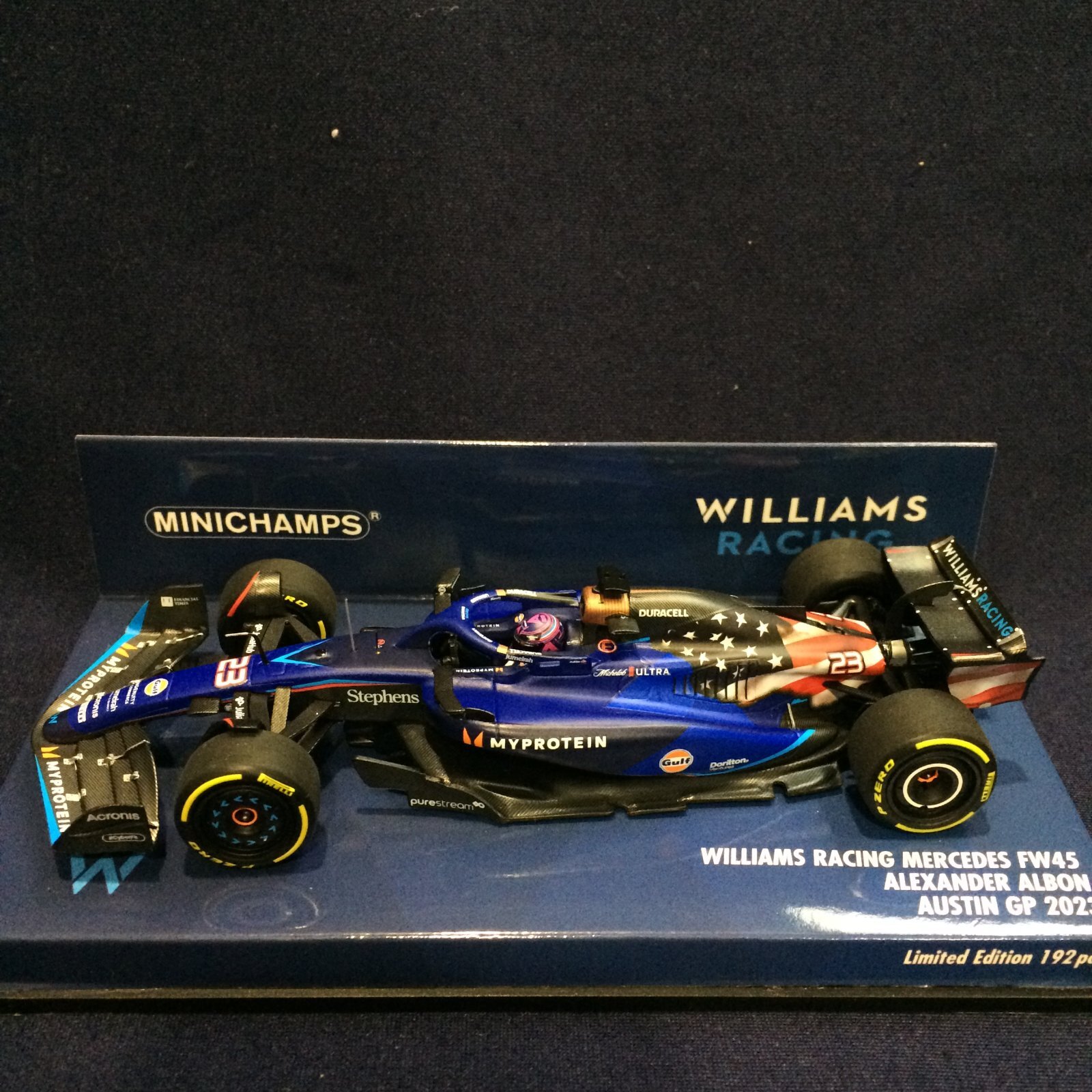 画像1: 新品正規入荷品●PMA1/43 WILLIAMS MERCEDES FW45 AUSTIN GP 2023 (A.アルボン） #23