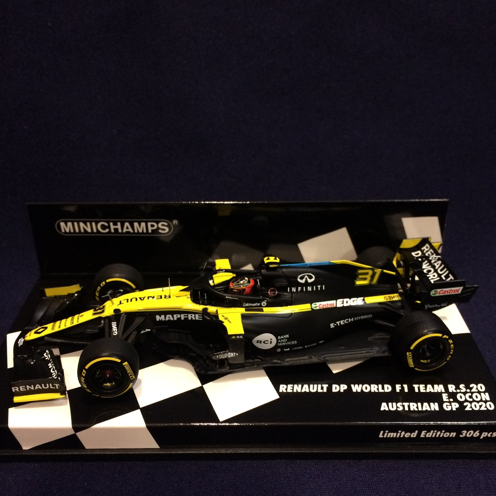 画像1: セカンドハンド品●PMA1/43 RENAULT R.S.20 AUSTRIAN GP 2020 (E.オコン）#31