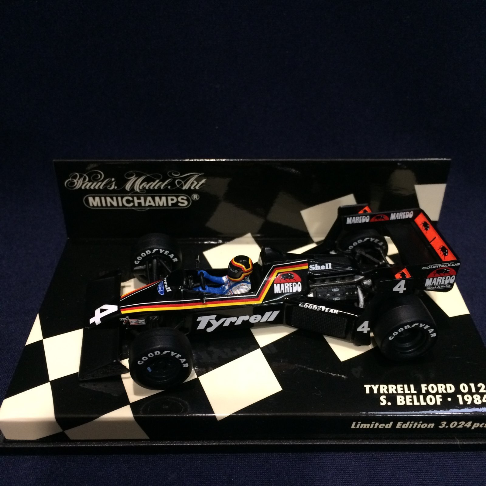 画像1: セカンドハンド品●PMA1/43 TYRRELL FORD 012 (S.ベロフ）1984 #4