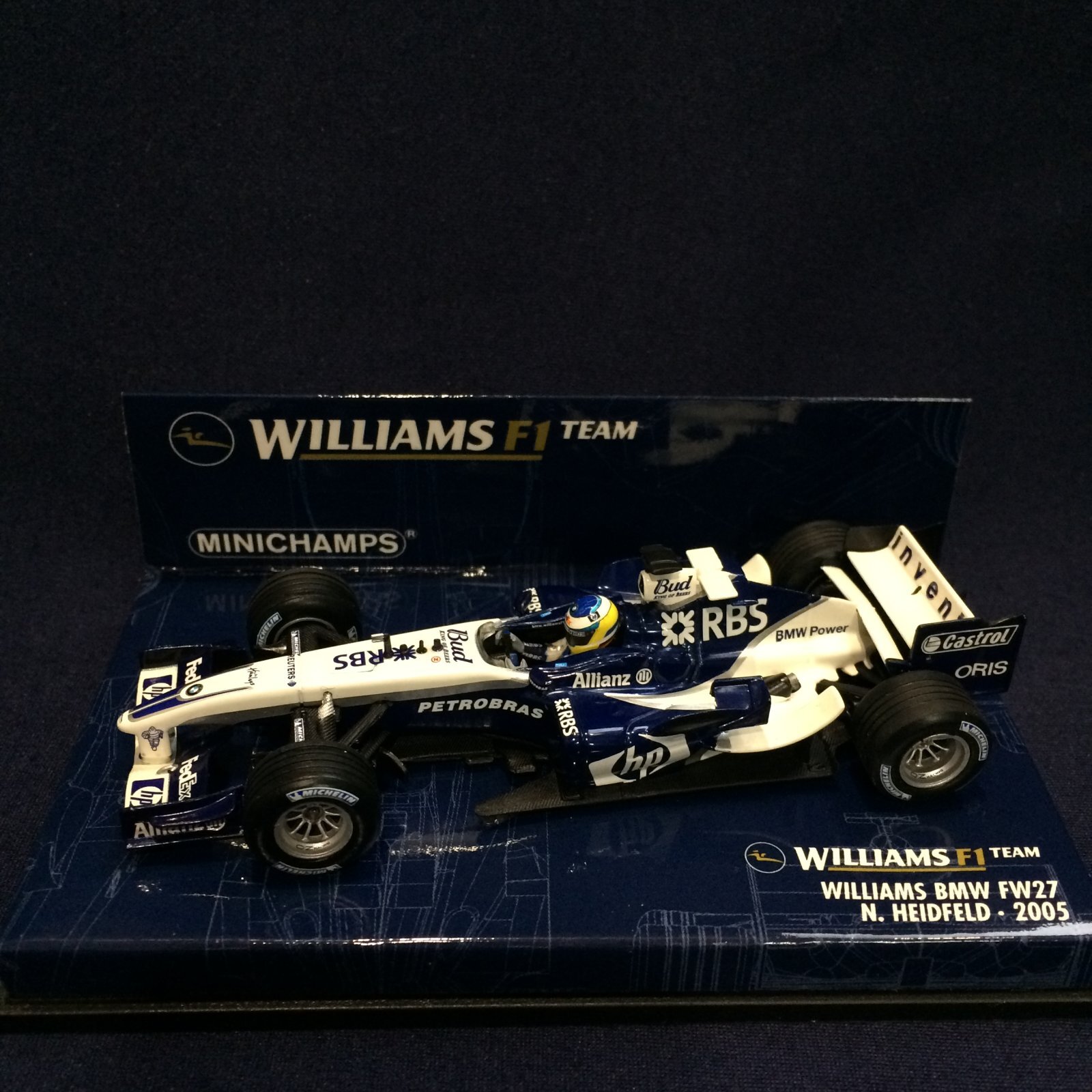 画像1: セカンドハンド品●PMA1/43 WILLIAMS BMW FW27 (N.ハイドフェルド）2005 #8