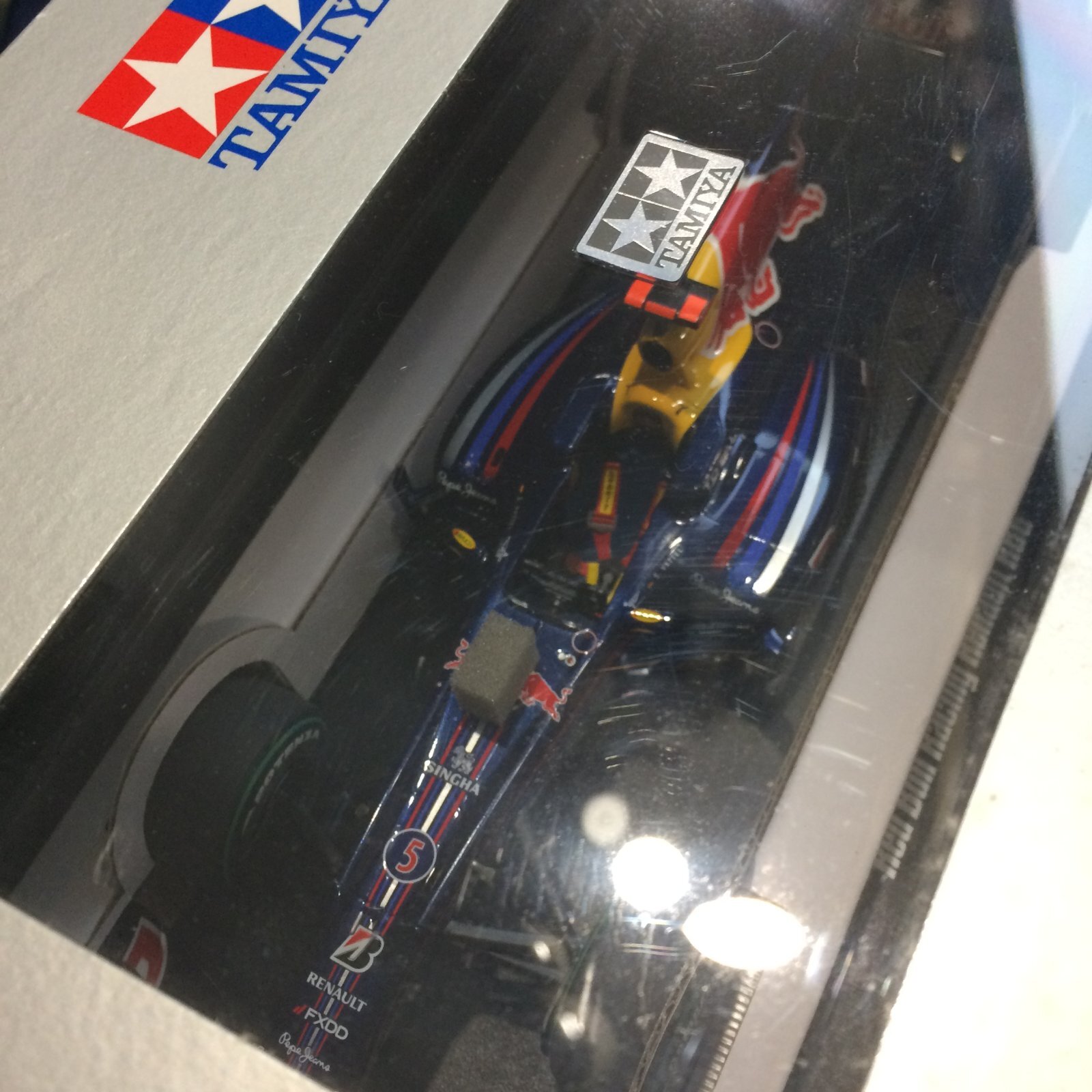 画像: セカンドハンド品●美品未開封●TAMIYA 1/20 MASTERWORK COLLECTION　RED BULL RB5 完成車 (S.ベッテル）#5