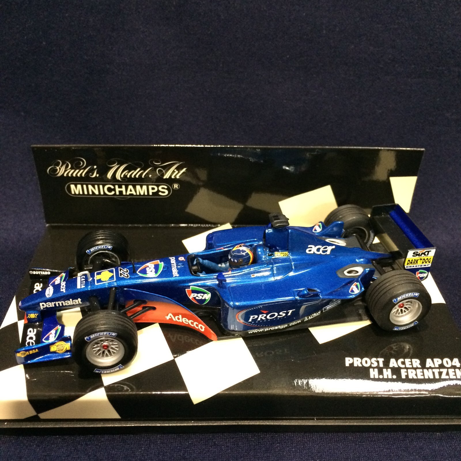 画像1: セカンドハンド品●PMA1/43 PROST ACER AP04 (H.H.フレンツェン）#22