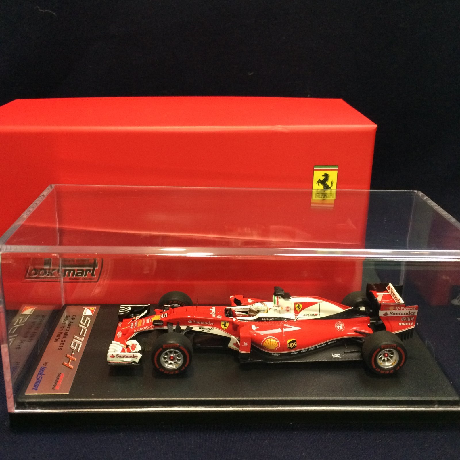 画像1: セカンドハンド品●LOOKSMART 1/43 FERRARI SF16-H AUSTRALIA GP 2016 (S.ベッテル）#5