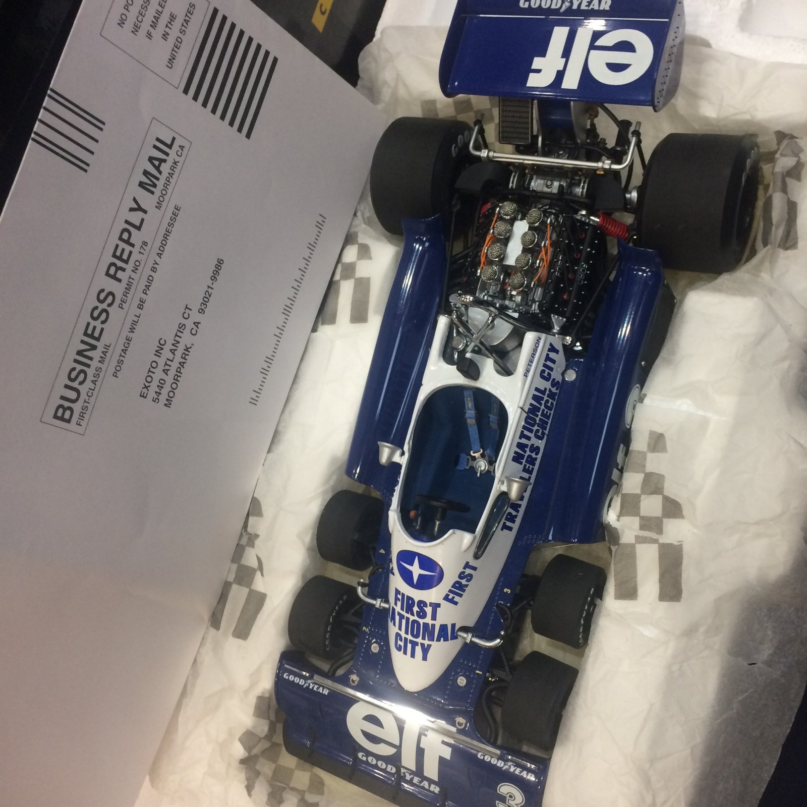 画像: セカンドハンド品●未展示・美品●エグゾト1/18 TYRRELL P34 (R.ピーターソン）#3