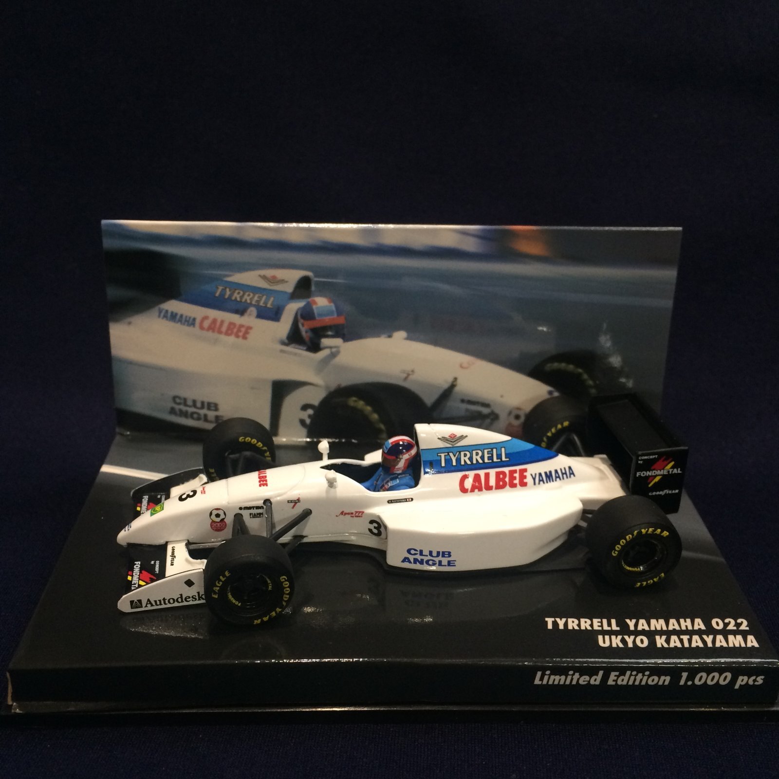 画像1: セカンドハンド品●ユーロスポーツ別注●PMA1/43 TYRRELL YAMAHA 022 (片山右京） #3