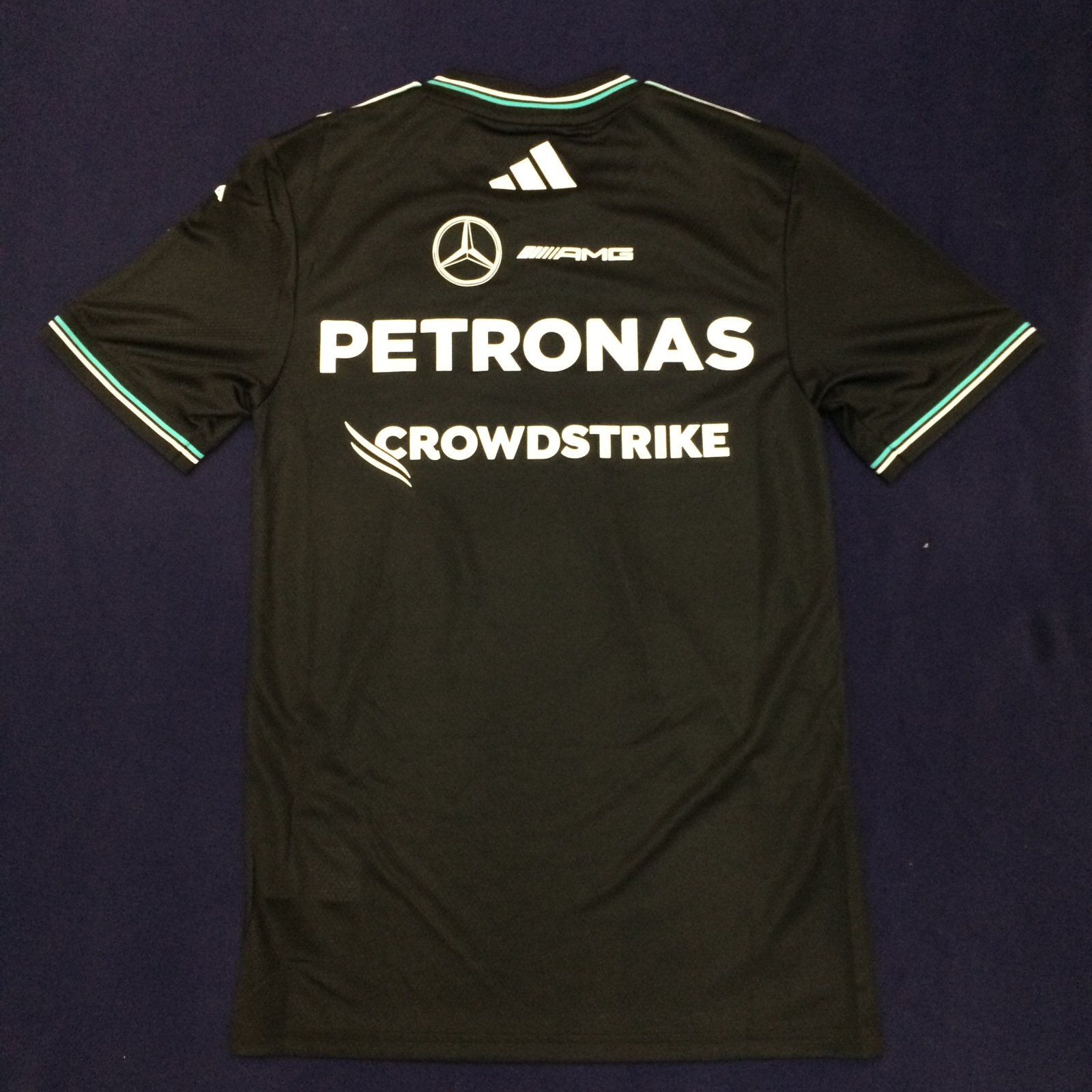 画像: （オーセンティック）メルセデス AMG ペトロナス F1 チーム ドライバー Tシャツ ブラック 2025 /アディダス （サイズ　XL）