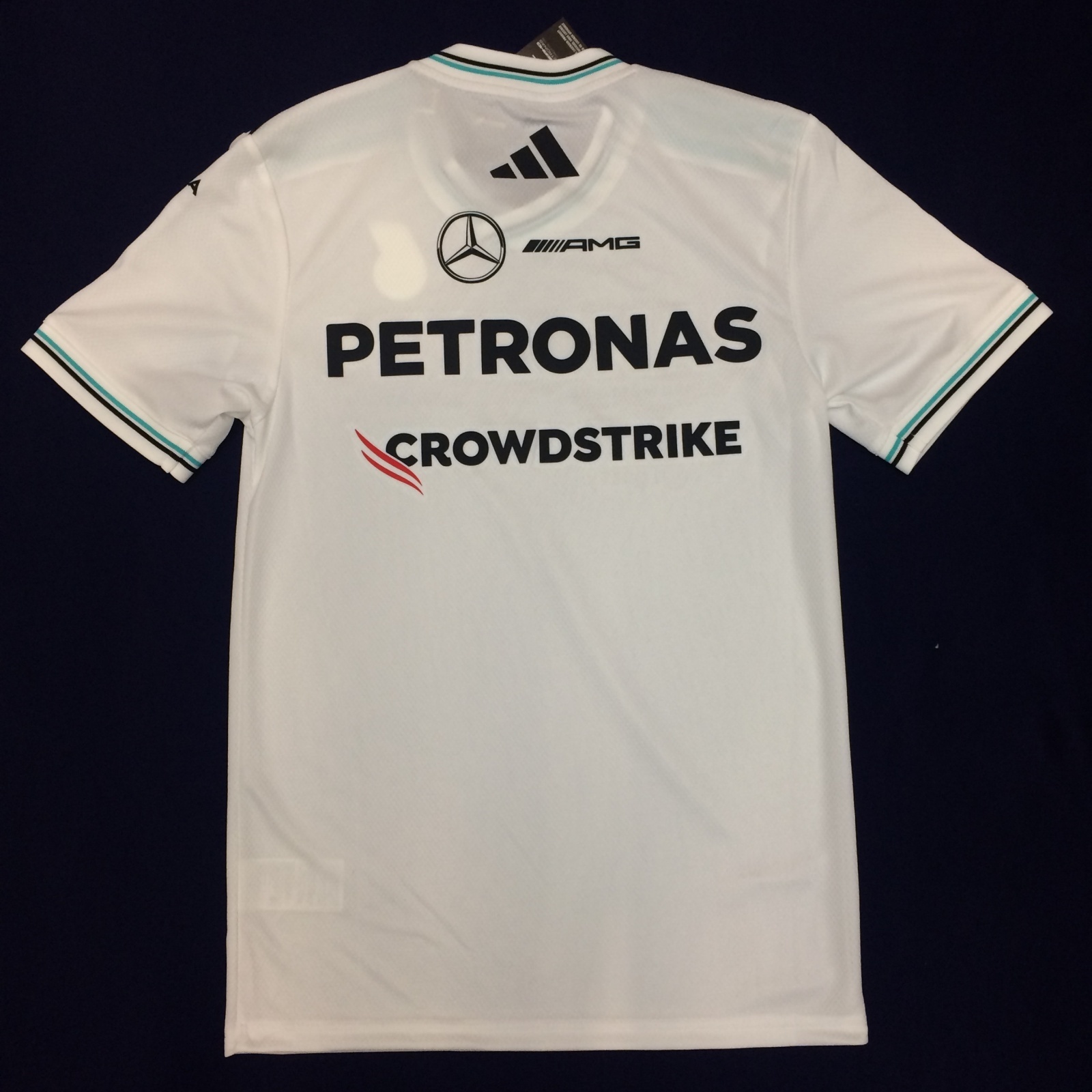 画像: （オーセンティック）メルセデス AMG ペトロナス F1 チーム ドライバー Tシャツ ホワイト 2025 /アディダス （サイズ　XL）