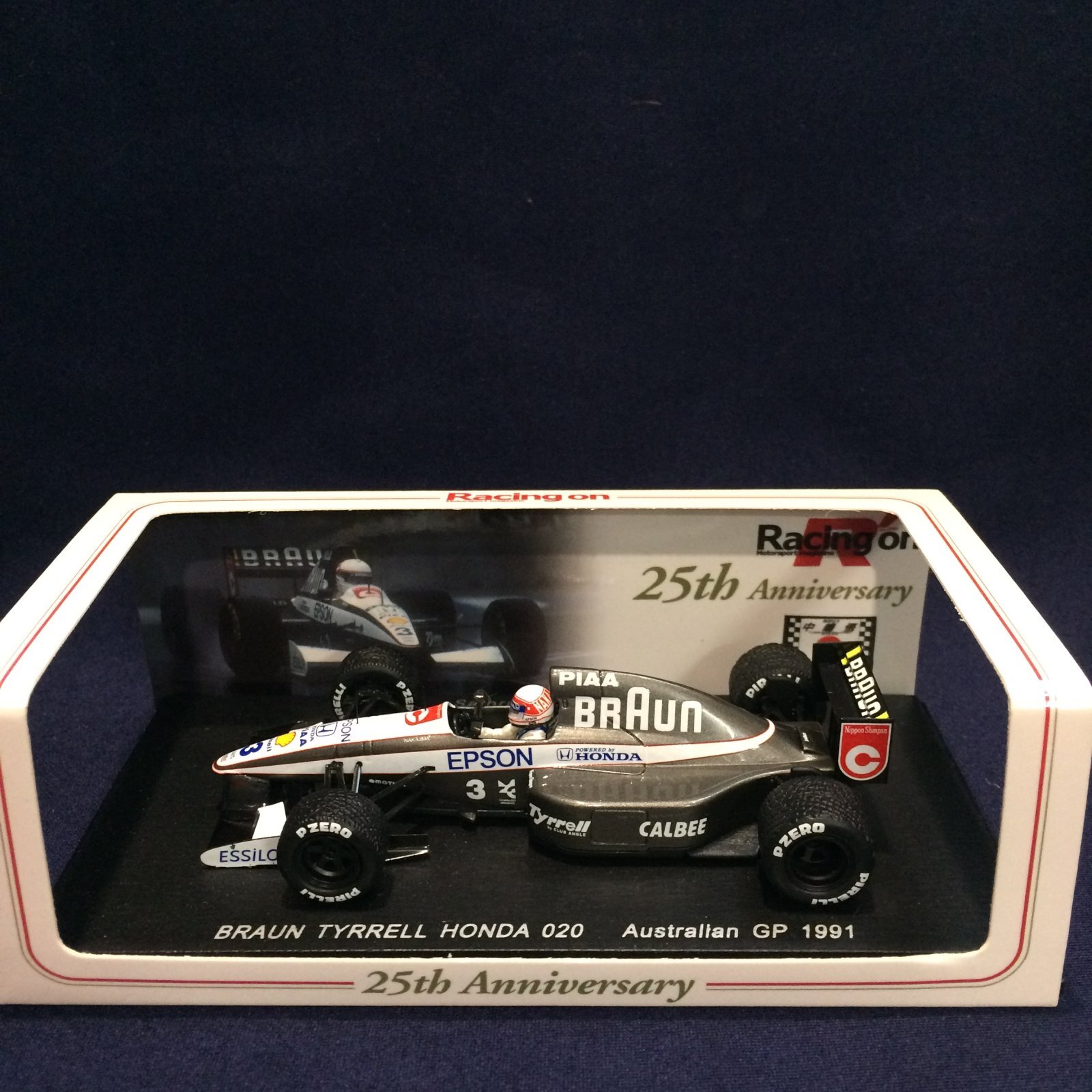 画像1: セカンドハンド品●Racing on別注●SPARK 1/43 TYRRELL HONDA 020 AUSTRALIAN GP 1991 (中嶋悟）#3