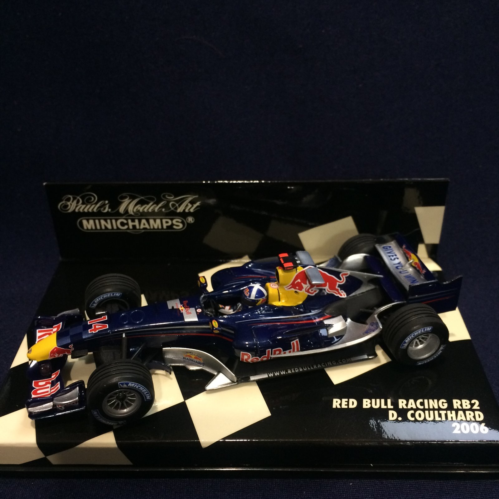 画像1: セカンドハンド品●PMA1/43 RED BULL RB2 (D.クルサード）#14